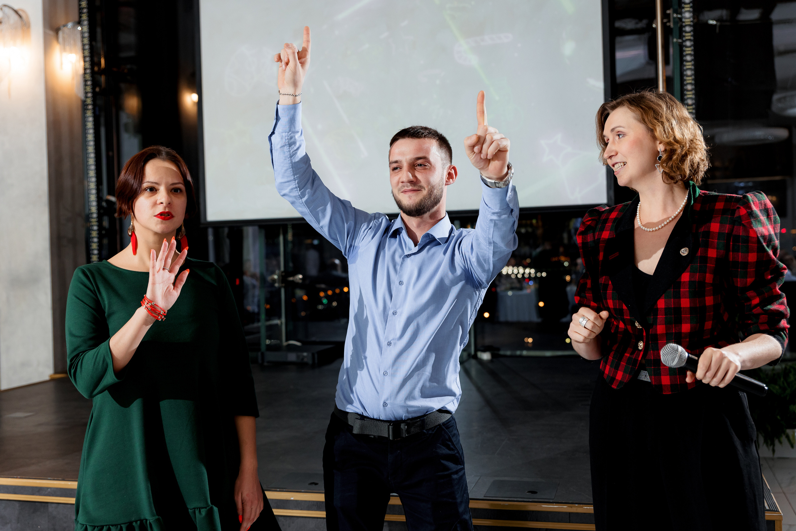 Новогодний корпоратив компании ООО «Новострой». Репортажный фотограф Семён Борисов | Москва