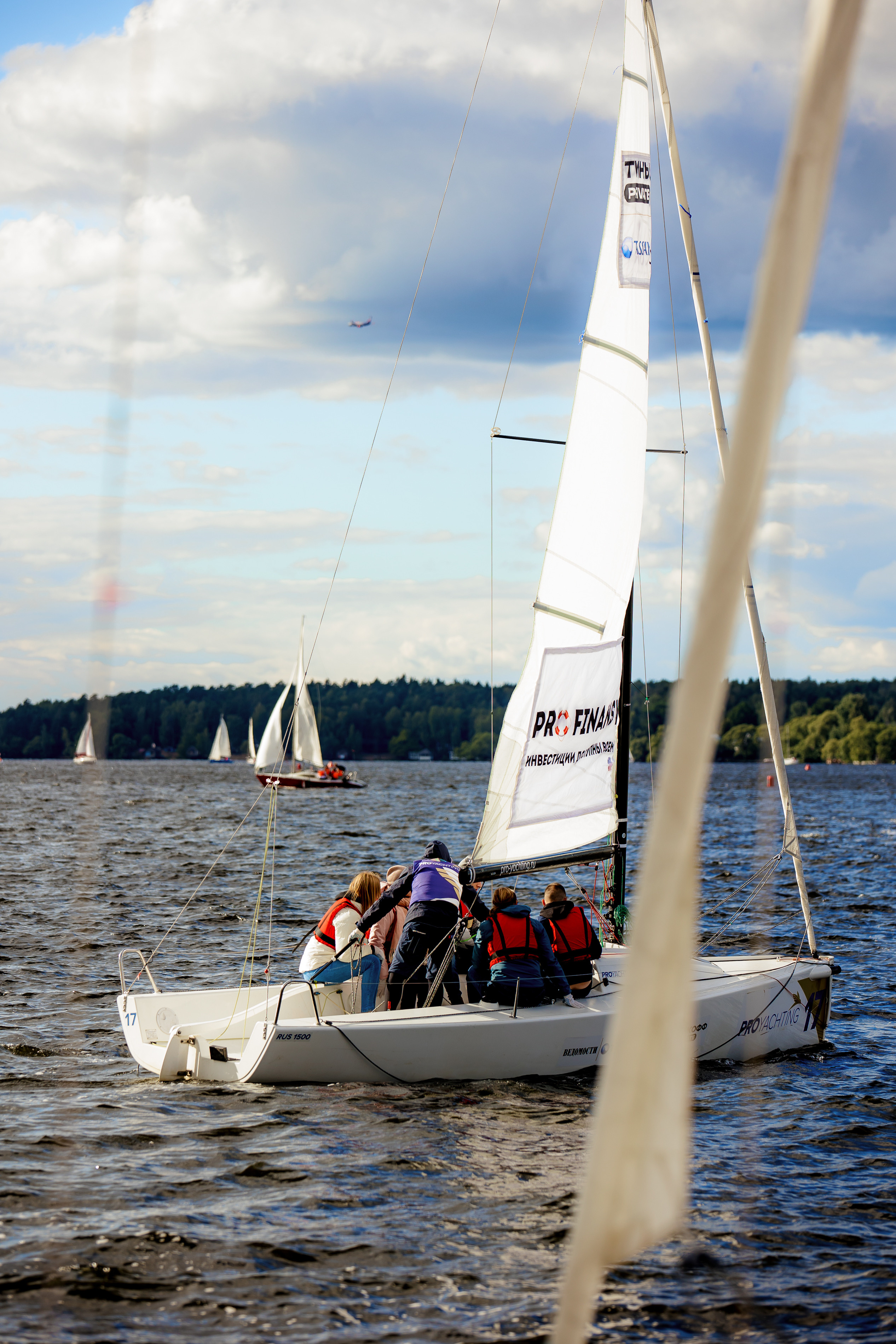 Парусная регата | ProFinansy. Репортажный фотограф Семён Борисов | Москва