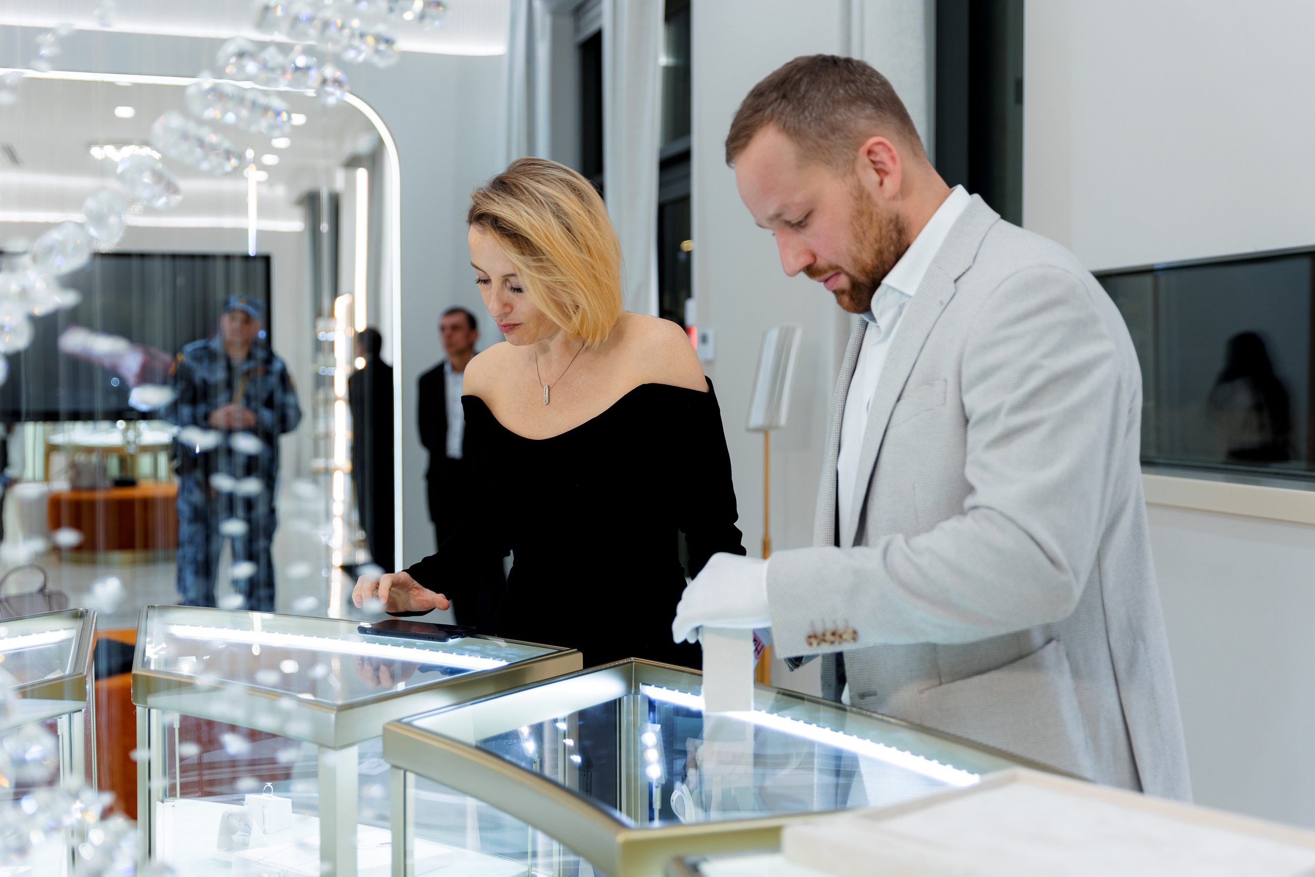 Показ ювелирной коллекции. Репортажный фотограф Семён Борисов | Москва