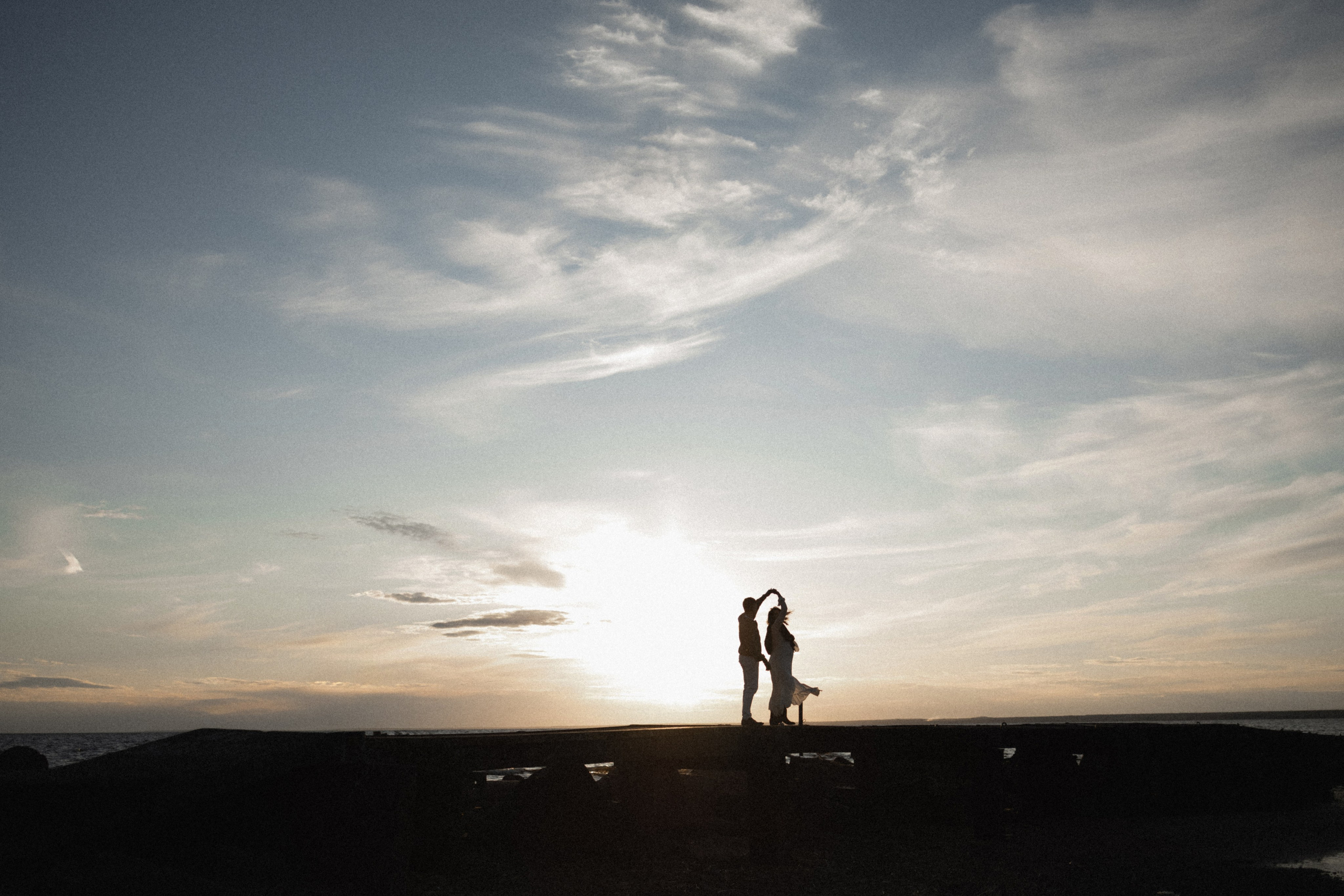 Любовь и чайки. Фотограф Daria Wilner