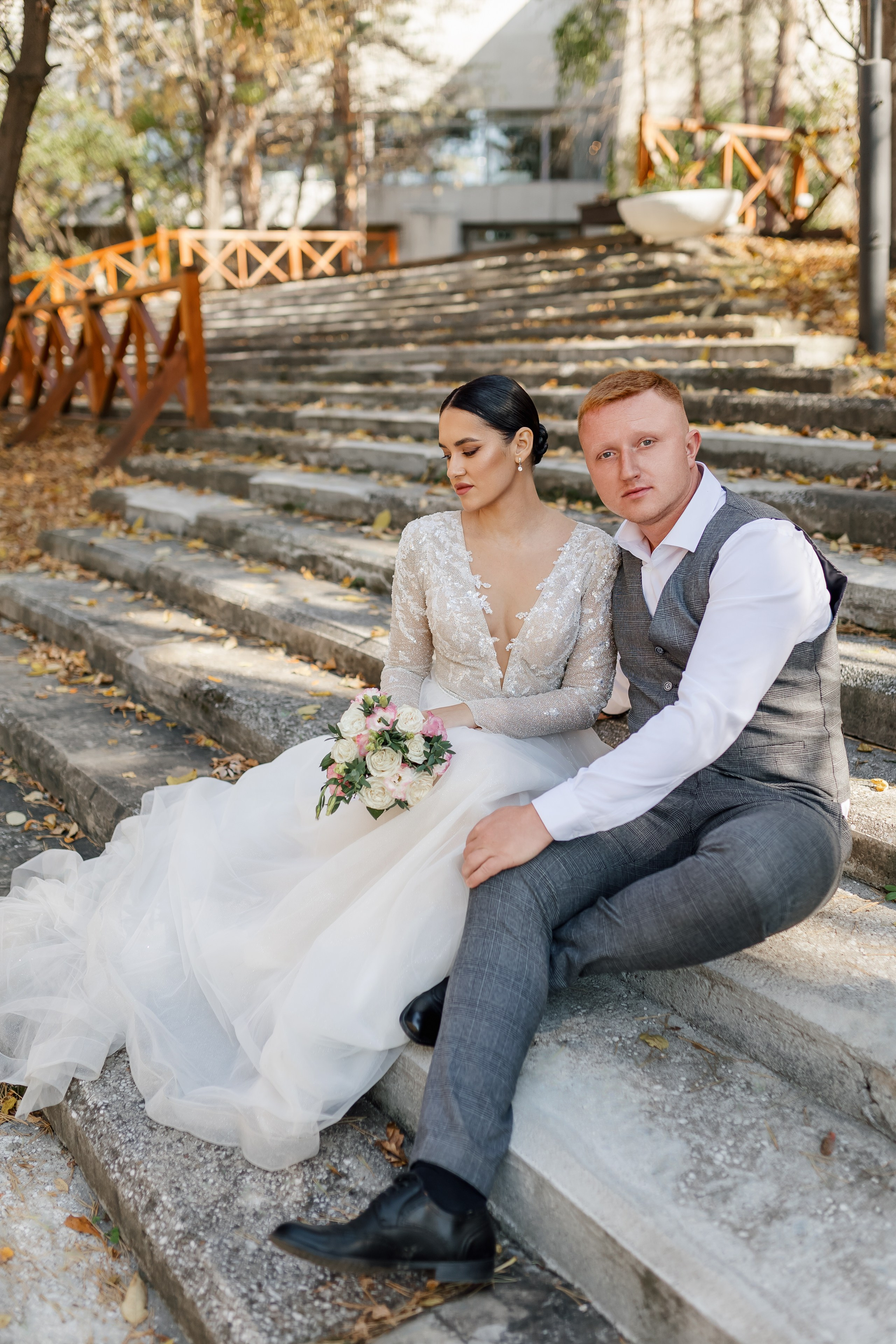 Степан и Алина. Красивая осенняя прогулка. Свадебный фотограф в Хабаровске