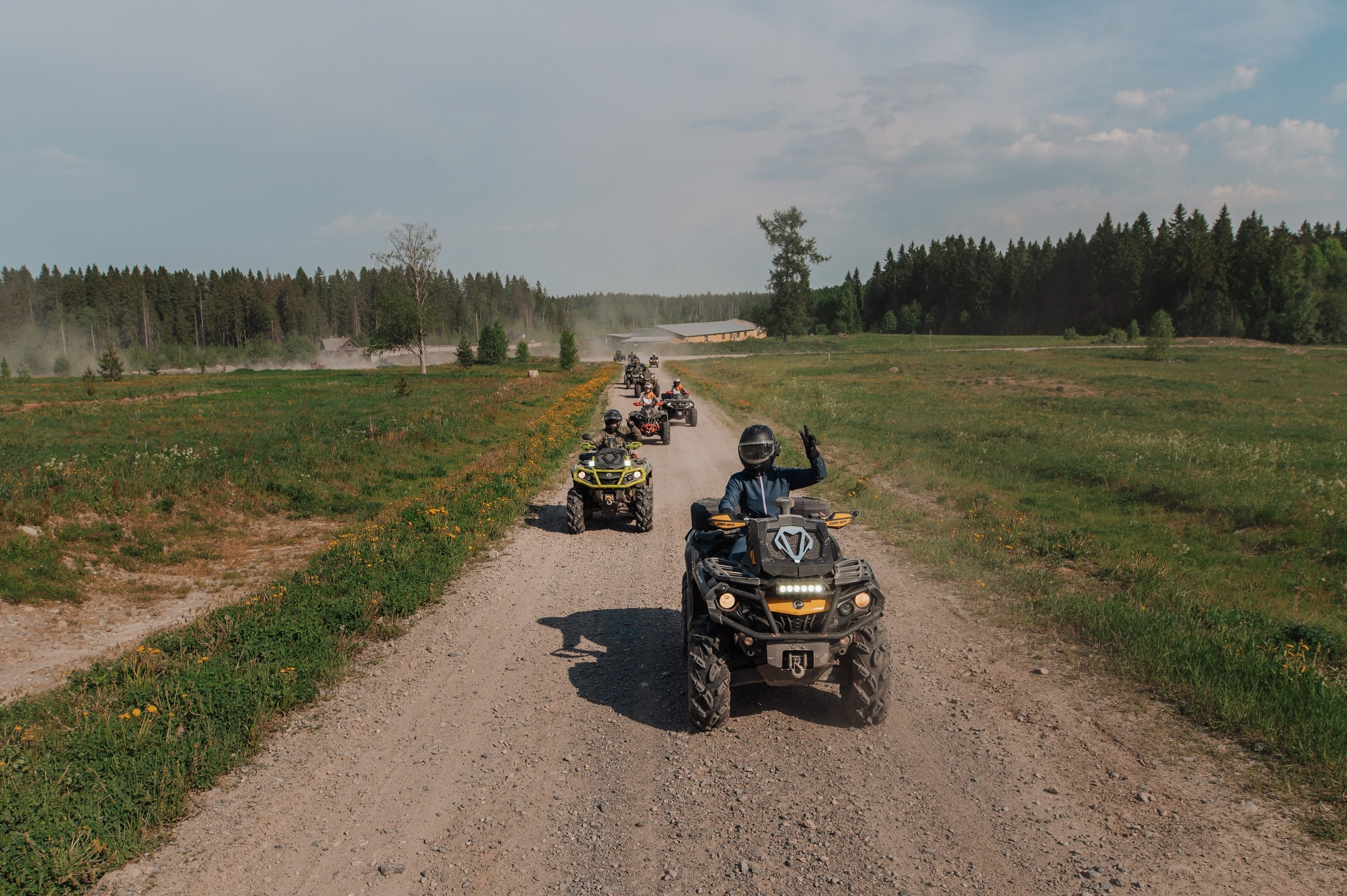 Путешествие на квадроциклах. Профессиональный фотограф и видеограф в Сортавала Ася Легконогова