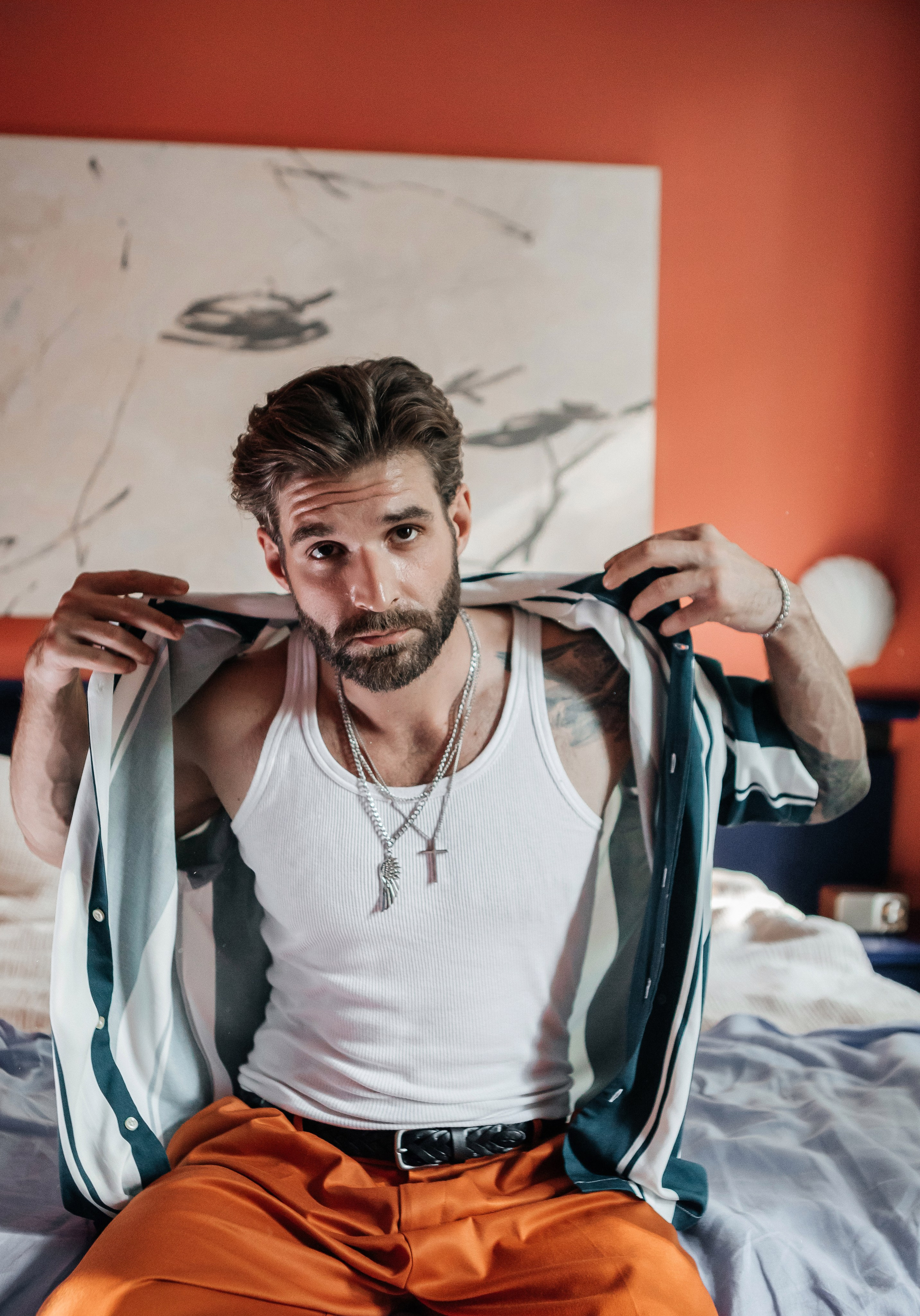 Мужской портрет «мысли не дают мне покоя». Свадебный и семейный фотограф Ибрагимова Мария из Екатеринбурга