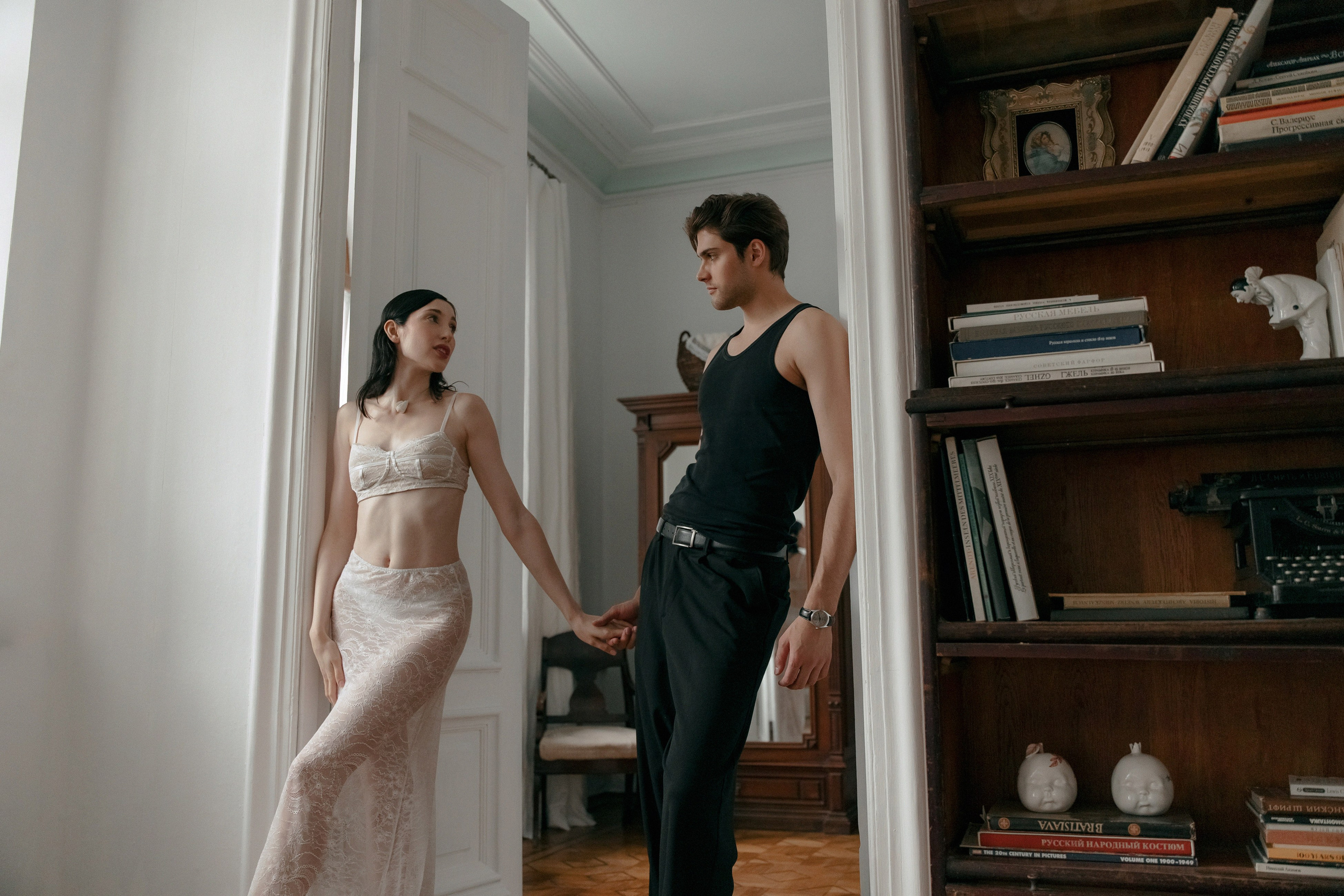 Винтажная история Полины и Дмитрия. Свадебный фотограф Москва