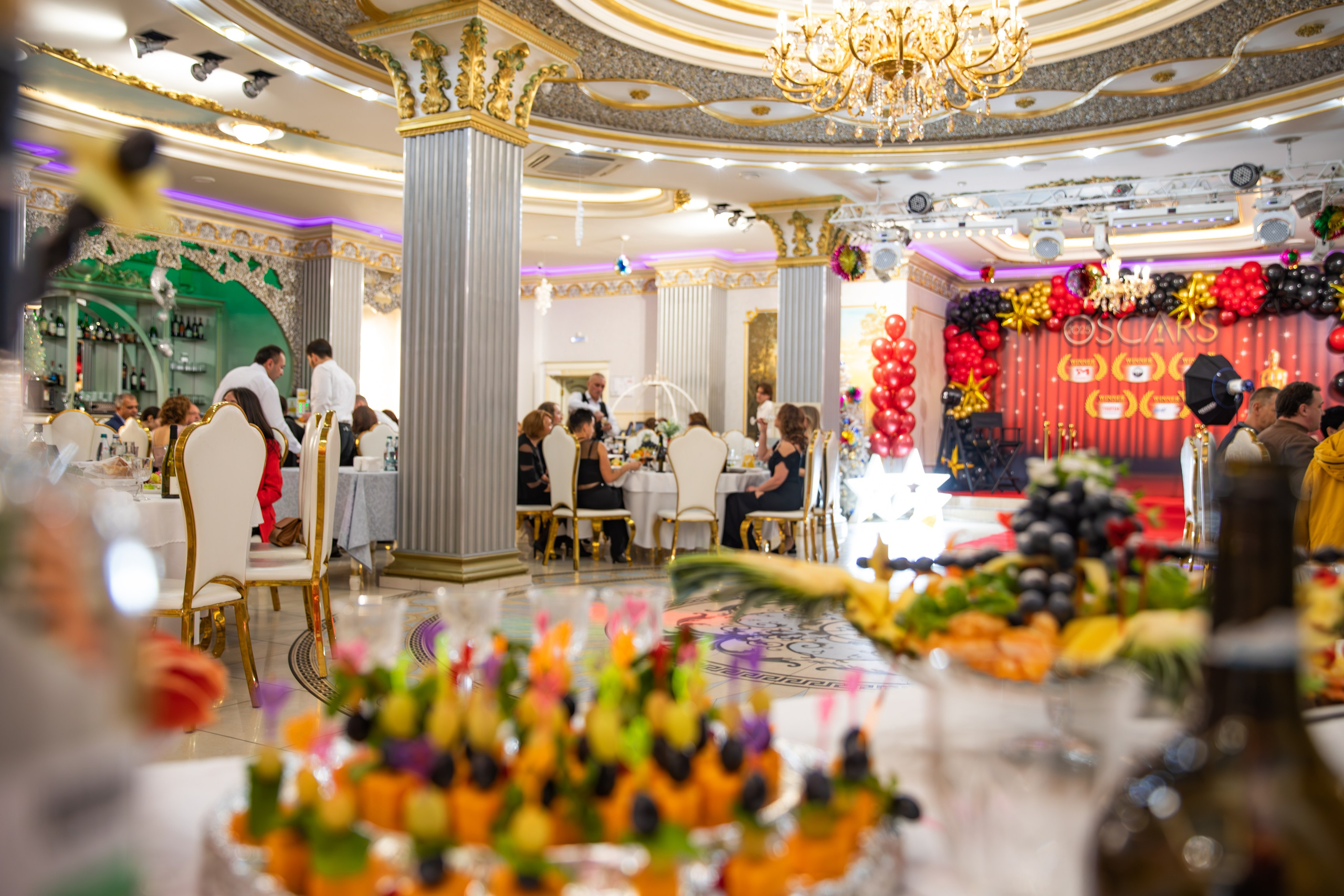 Корпоратив в стиле Оскар. ToDay-организация частных и деловых мероприятий под ключ