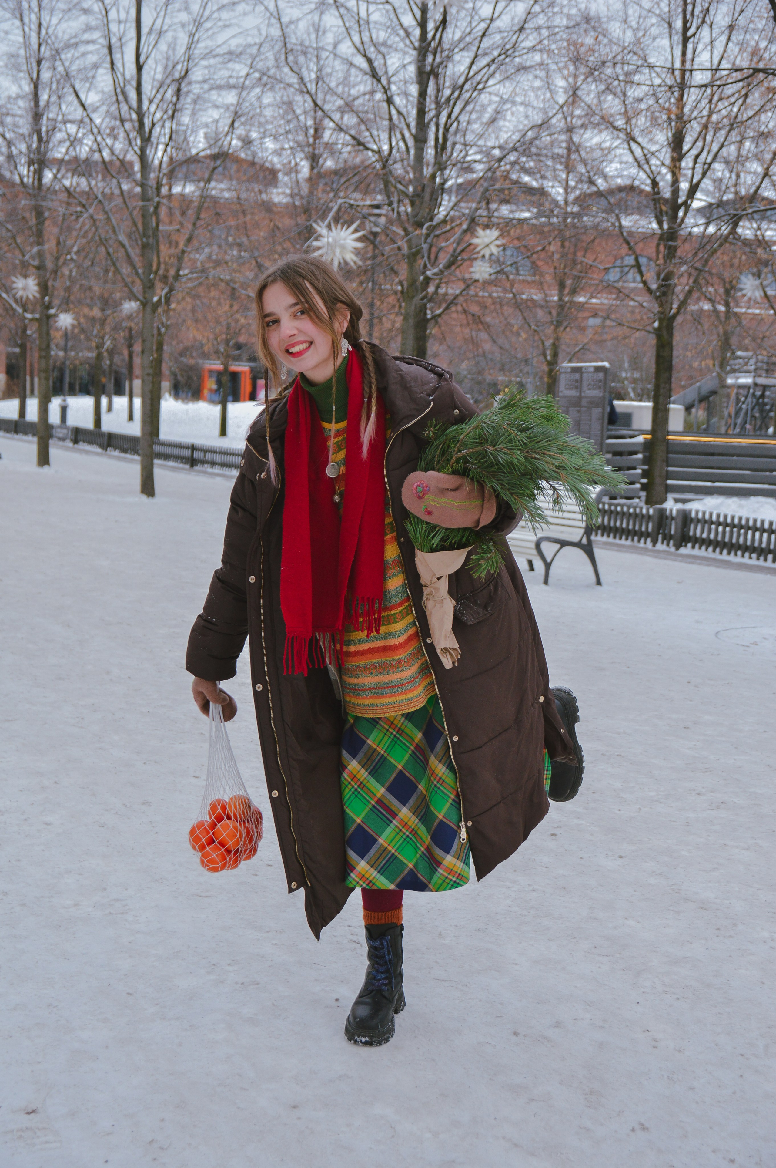 Морозная прогулка. Питерский фотограф