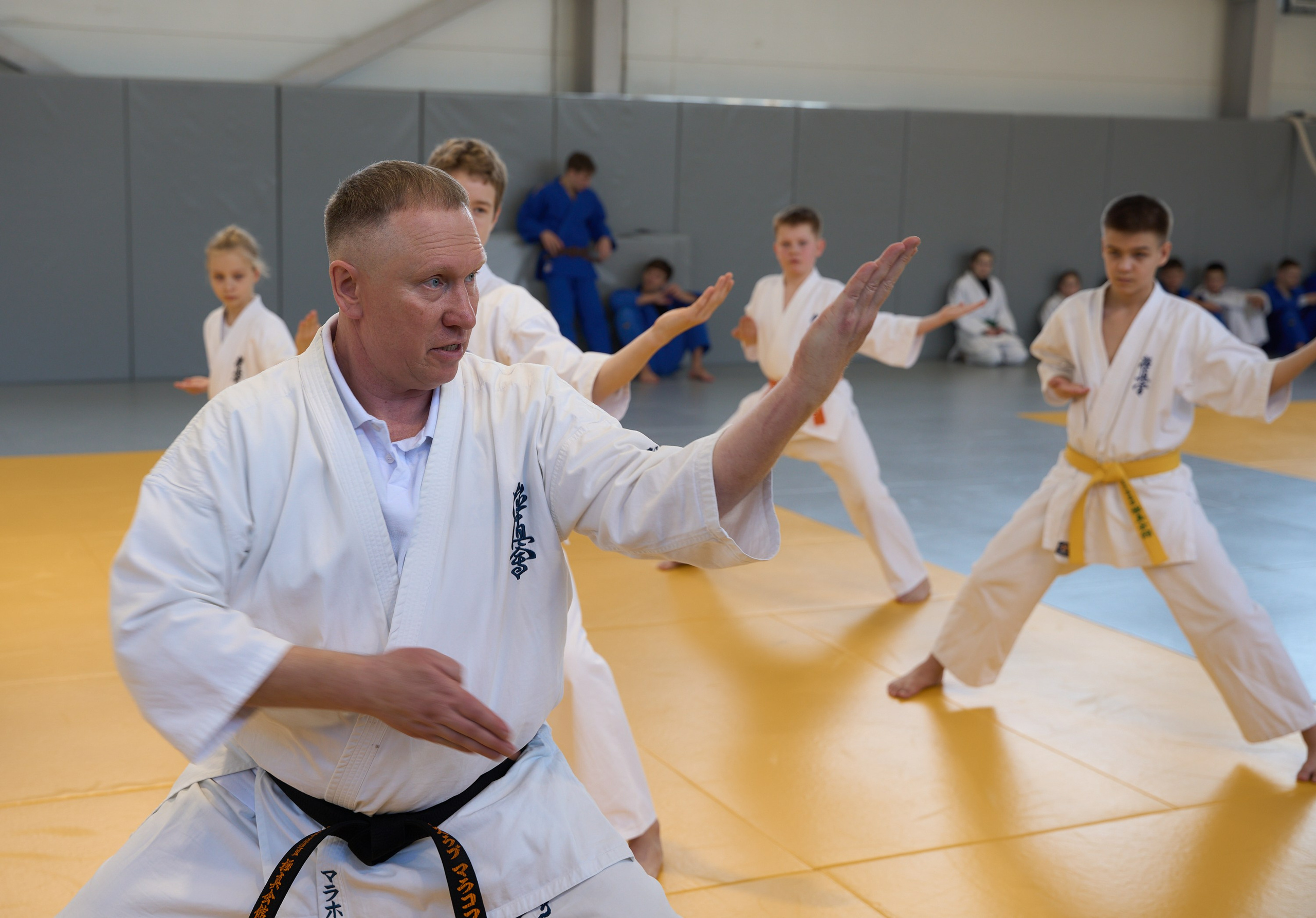 Открытие центров спортивных единоборств «Сокол» Красноярск/Дивногорск. Александр Сазонов Красноярск