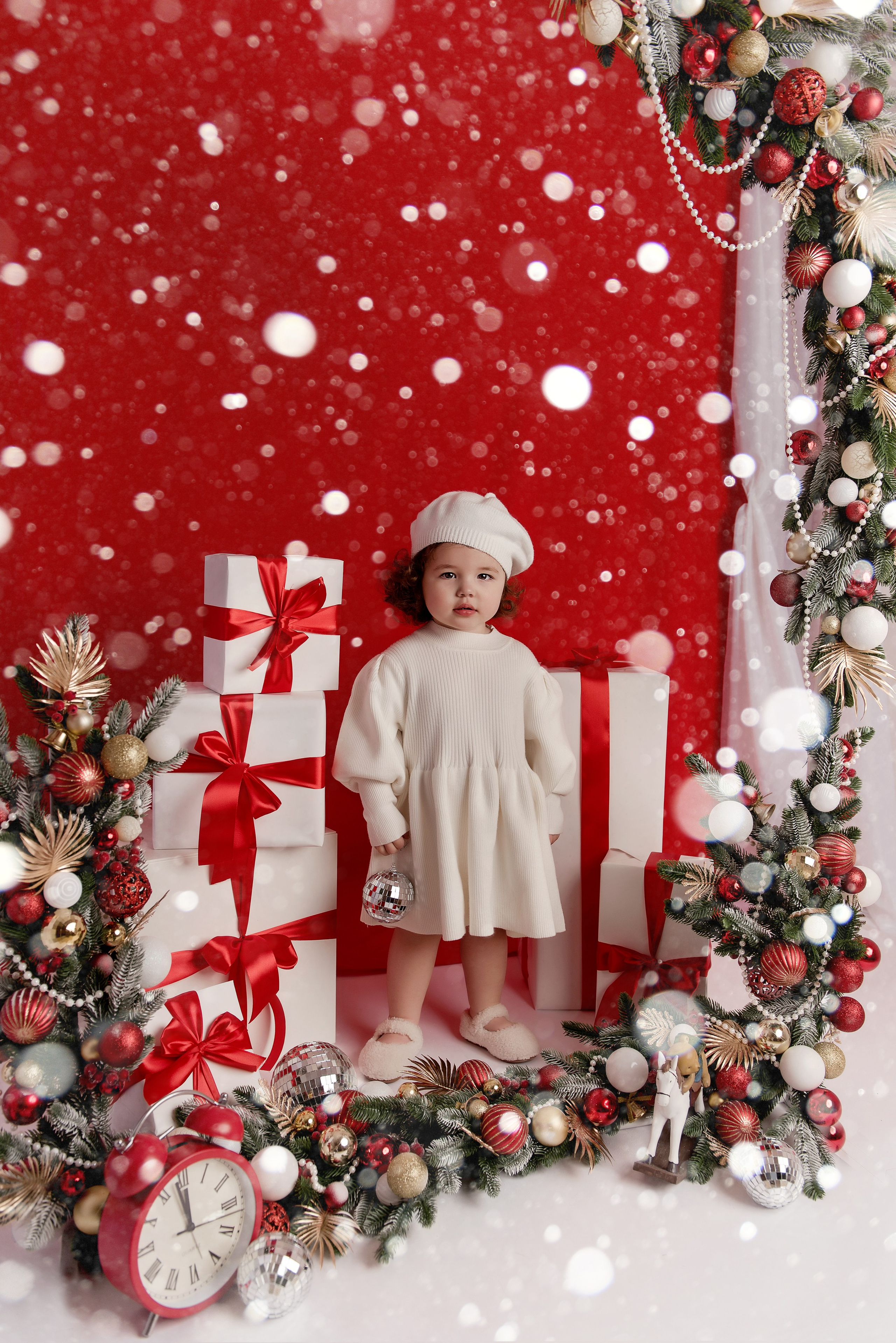 Новогодний проект. Детский фотограф в Долгопрудном и Москве