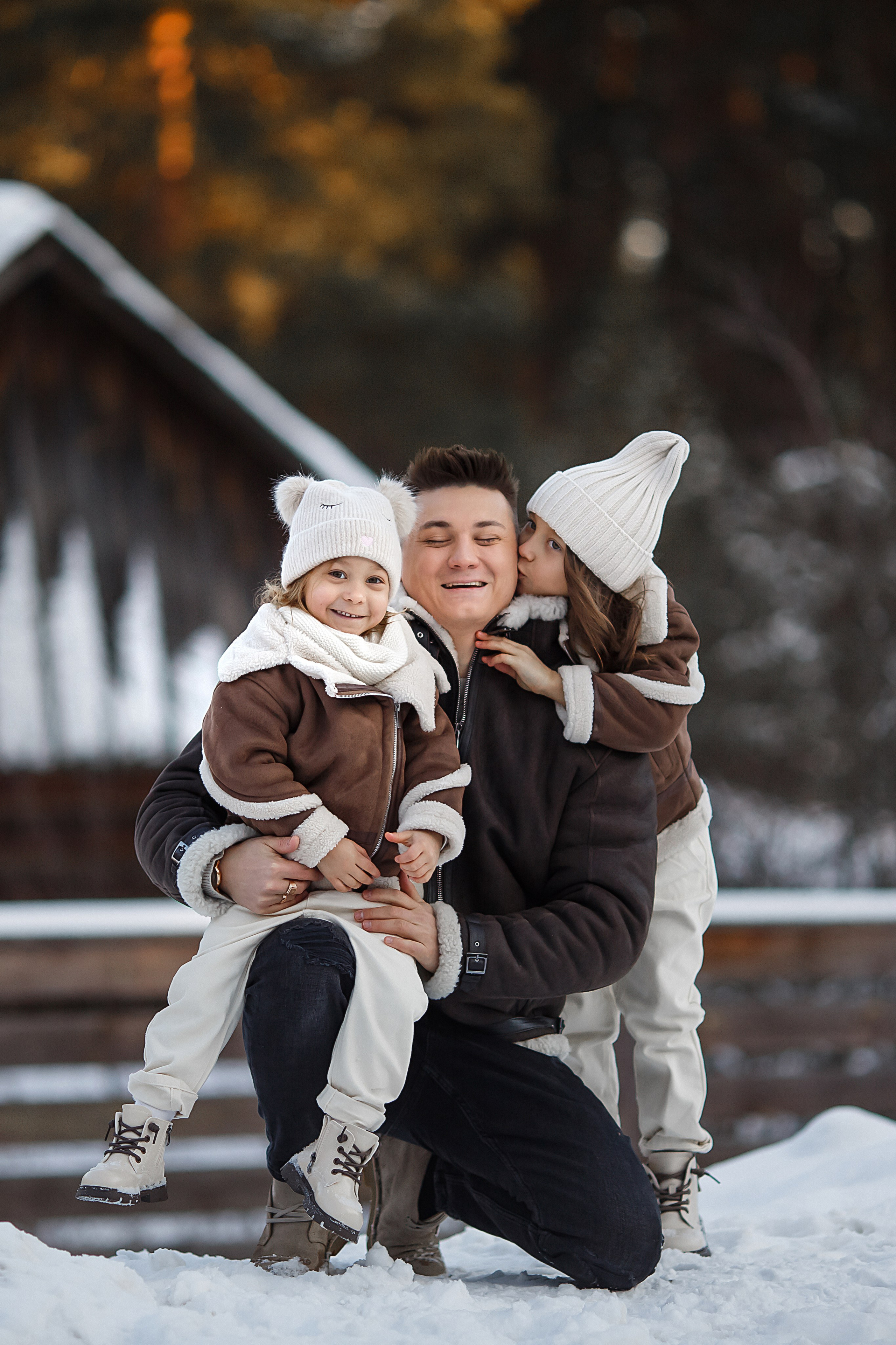 Зимняя прогулка по лесу. Свадебный, семейный и детский фотограф Набережные Челны