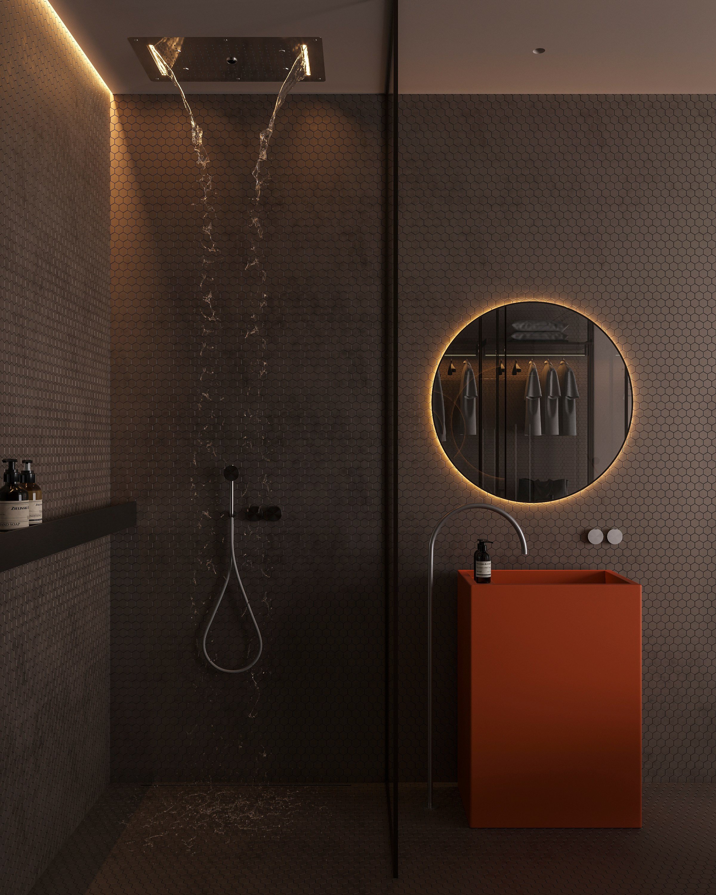 LUXURIOUS SIMPLICITY | BEIGE CONCEPT. Interior Visualization by Valerie Stetyukevich