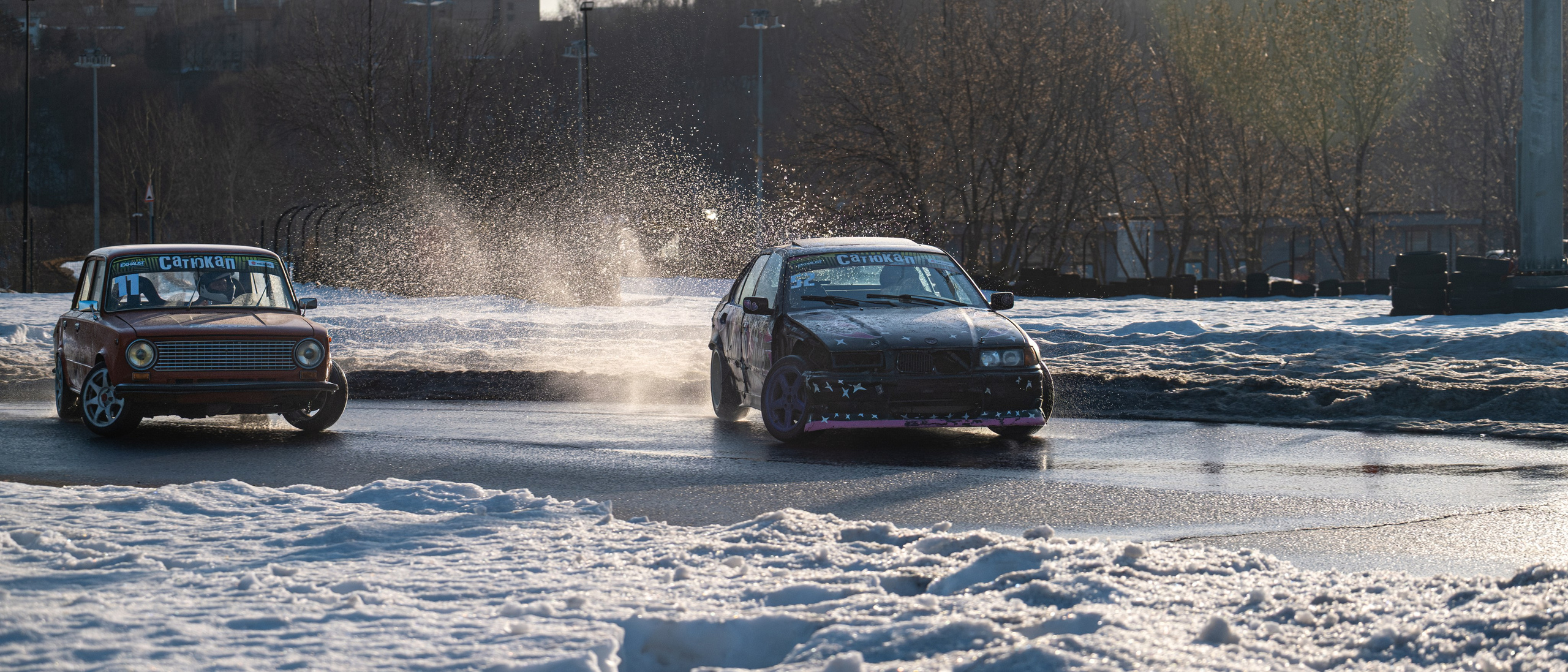 Спортивная автомобильная съемка. Malenkyia