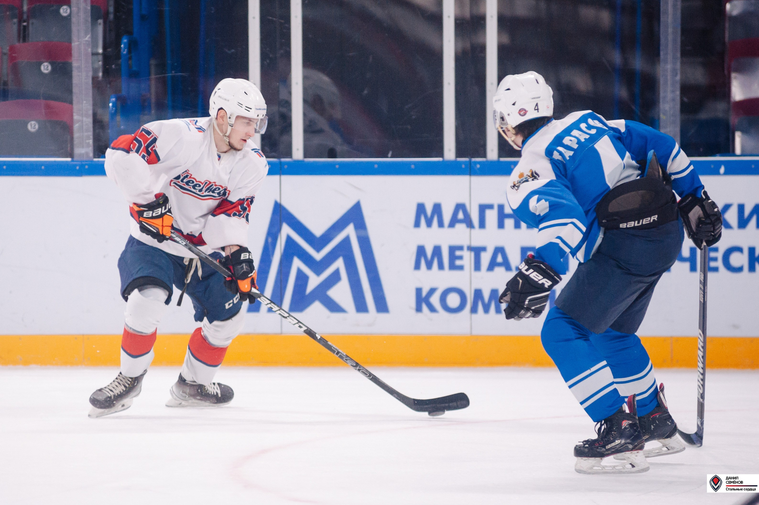 Чемпионат СХЛ. Стальные сердца — Газовик. Фотограф Магнитогорск Данил Семенов