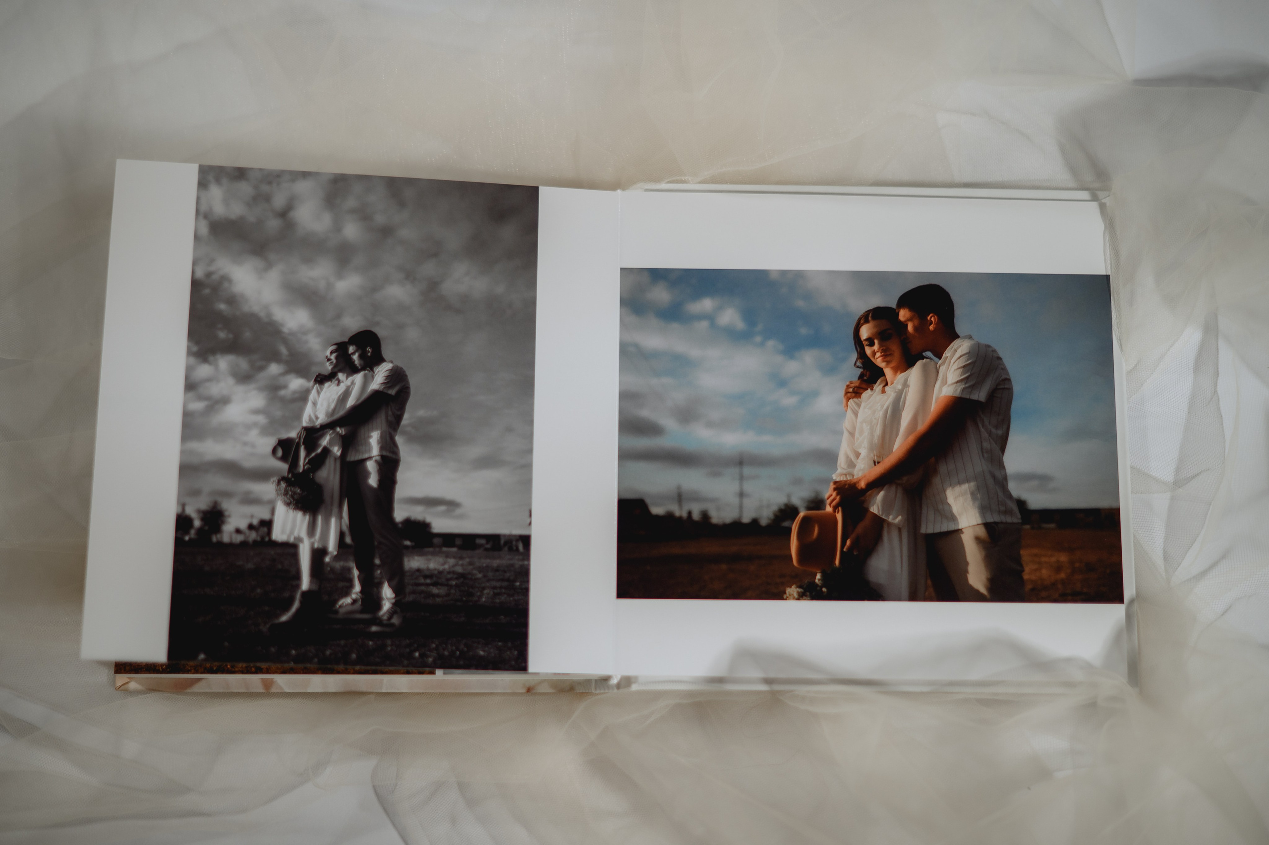 Свадебная фотокнига. 20*20 плотные листы. Фотограф Котова Валентина