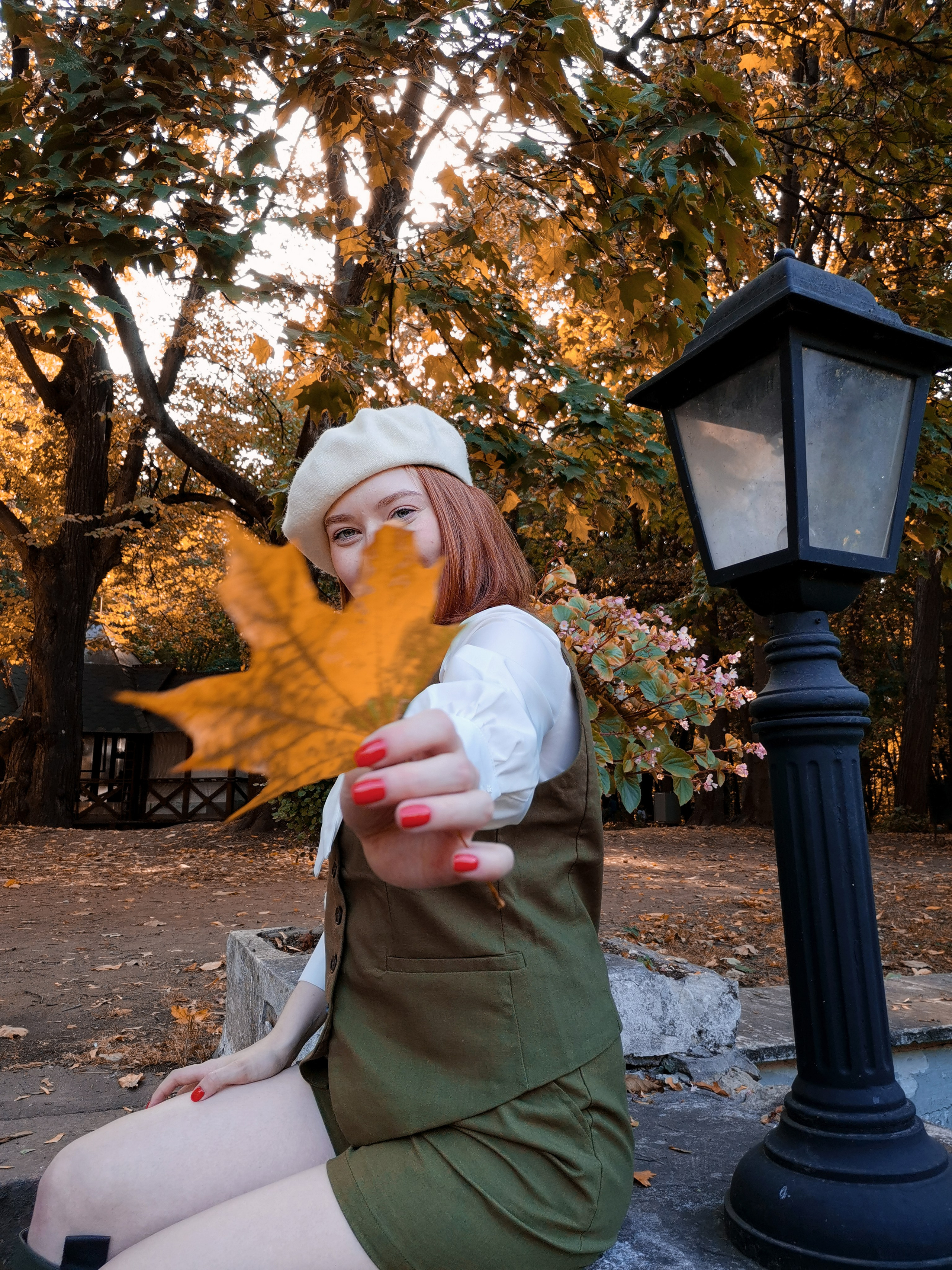 Осенние фотосессии. Контент фотограф в Москве Кати Федотова