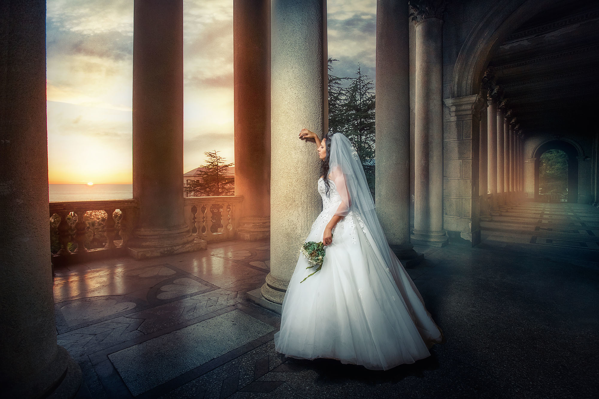 Свадебная фотосессия, свадебный фотограф, художественные фотокартины. Свадебный фотограф Краснодар, Сочи, Геленджик, Анапа, Ростов