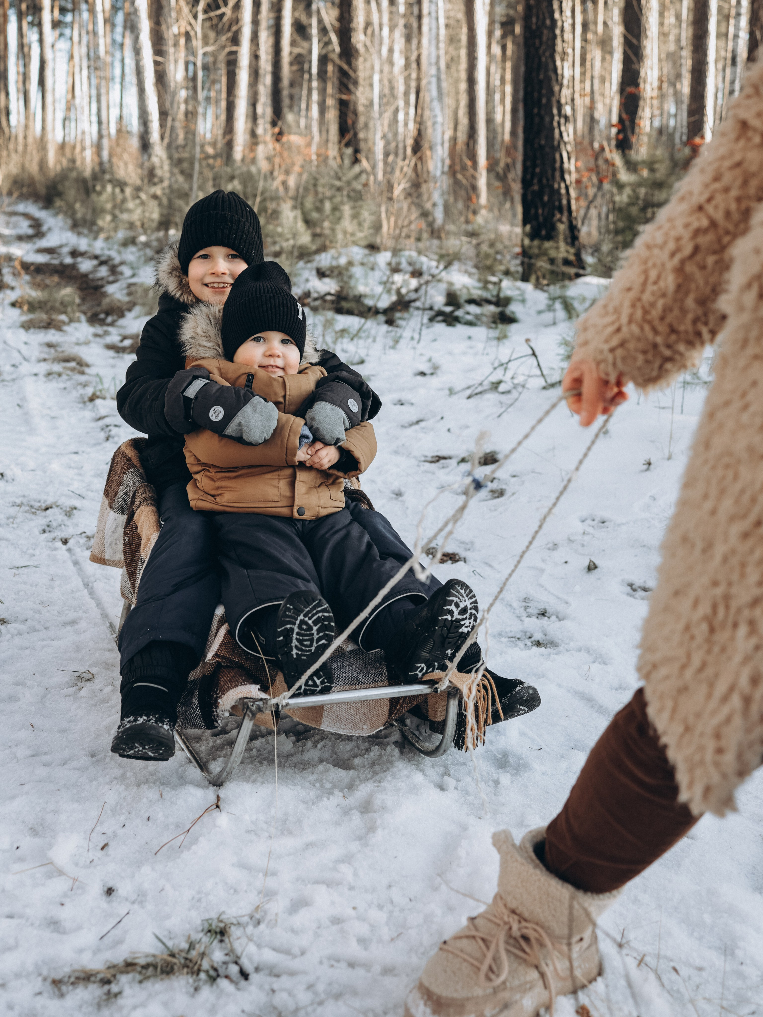 Фото день в лесу — 14 декабря 2024. Семейный и детский фотограф в  г. Екатеринбурге Холодова Юлия