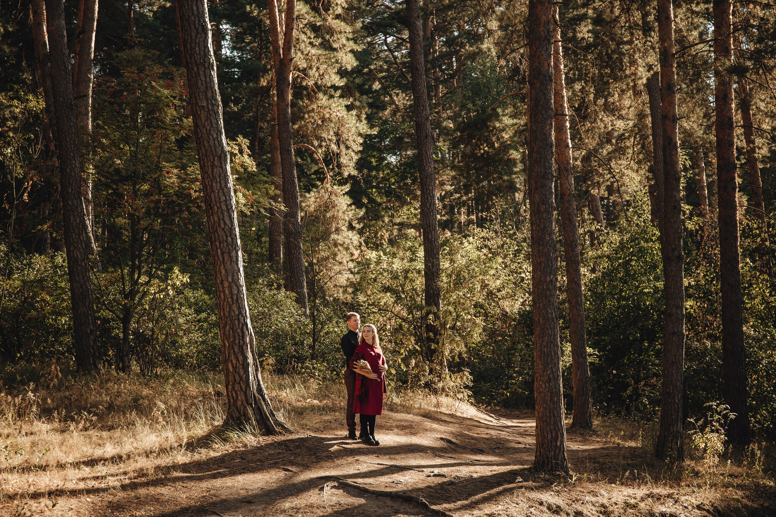 Саша и Вика. Лес. Свадебный и семейный фотограф Пушкин Царское Село СПБ Питер Санкт-Петербург и Рязань Ольга Козлова