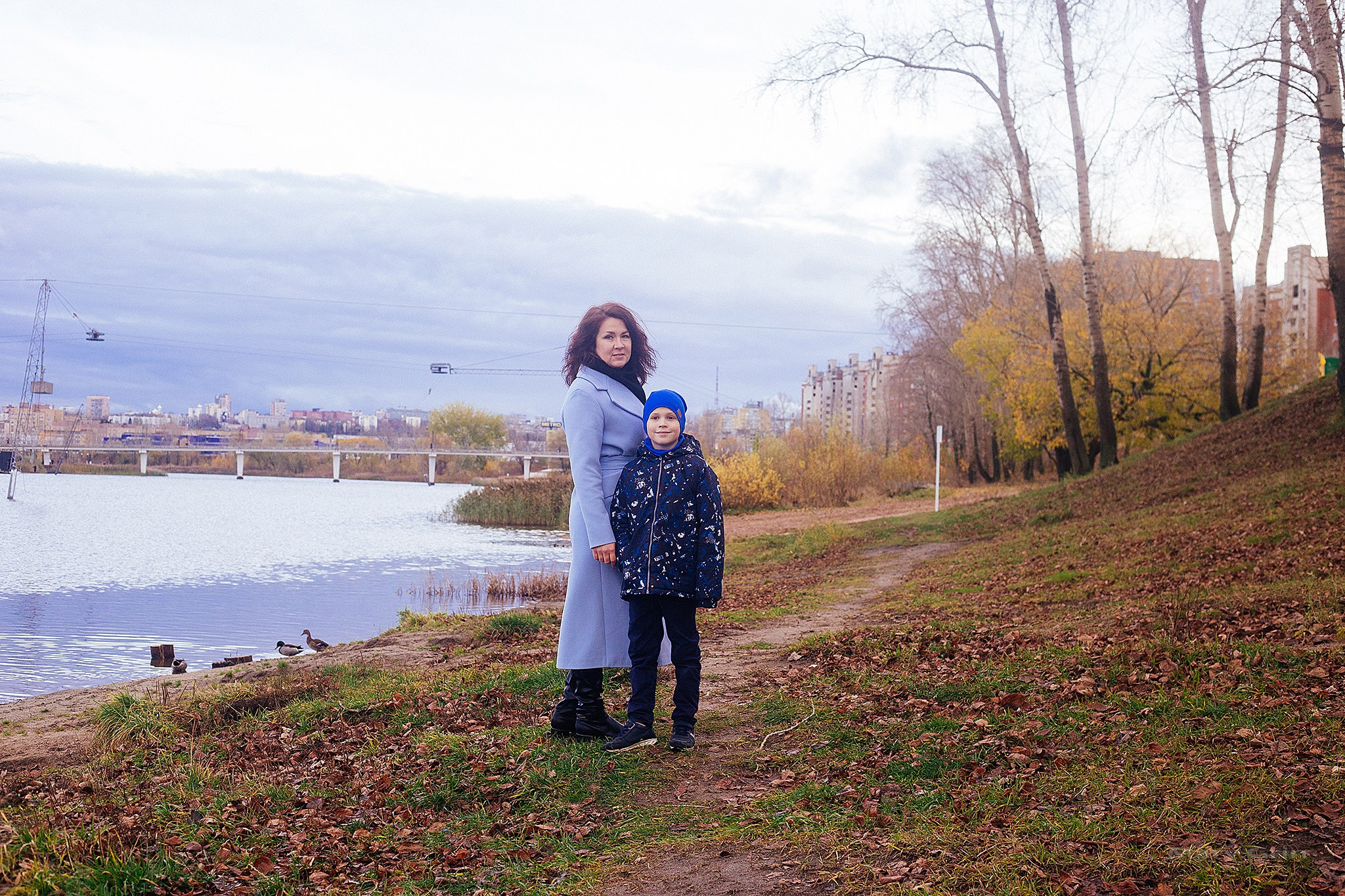 Осенняя фотопрогулка Дианы и Антона. Детский и семейный фотограф, фотограф мероприятий Нижний Новгород