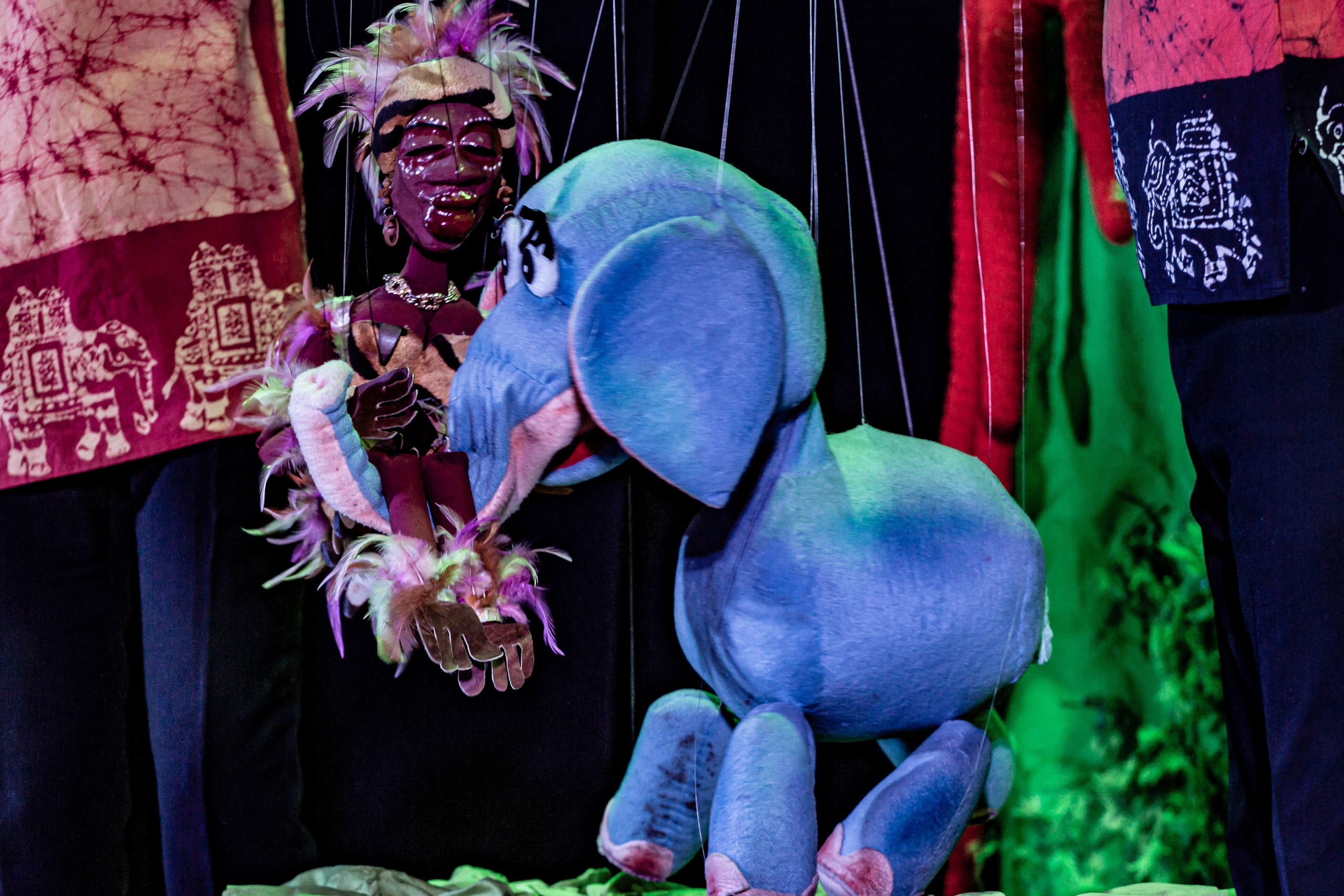 Любопытный слоненок спектакль театра Саквояж. Фотограф в Сочи Юрий Шептаев