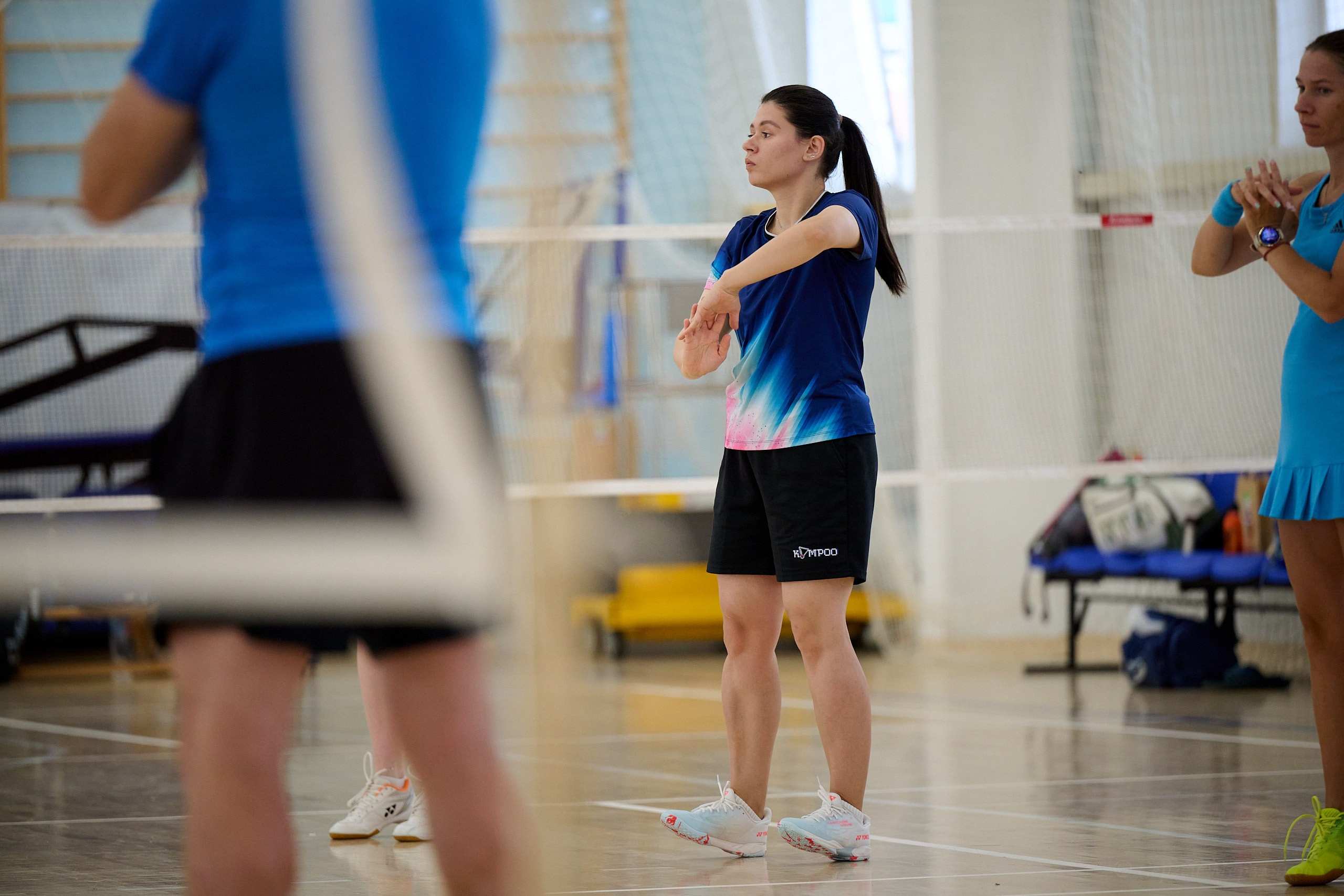 Бадминтон. Мастер-класс Любови Сухановой. Ижевск. 20.07.2024. Спортивный репортажный фотограф в Ижевске Сергей Мерзляков