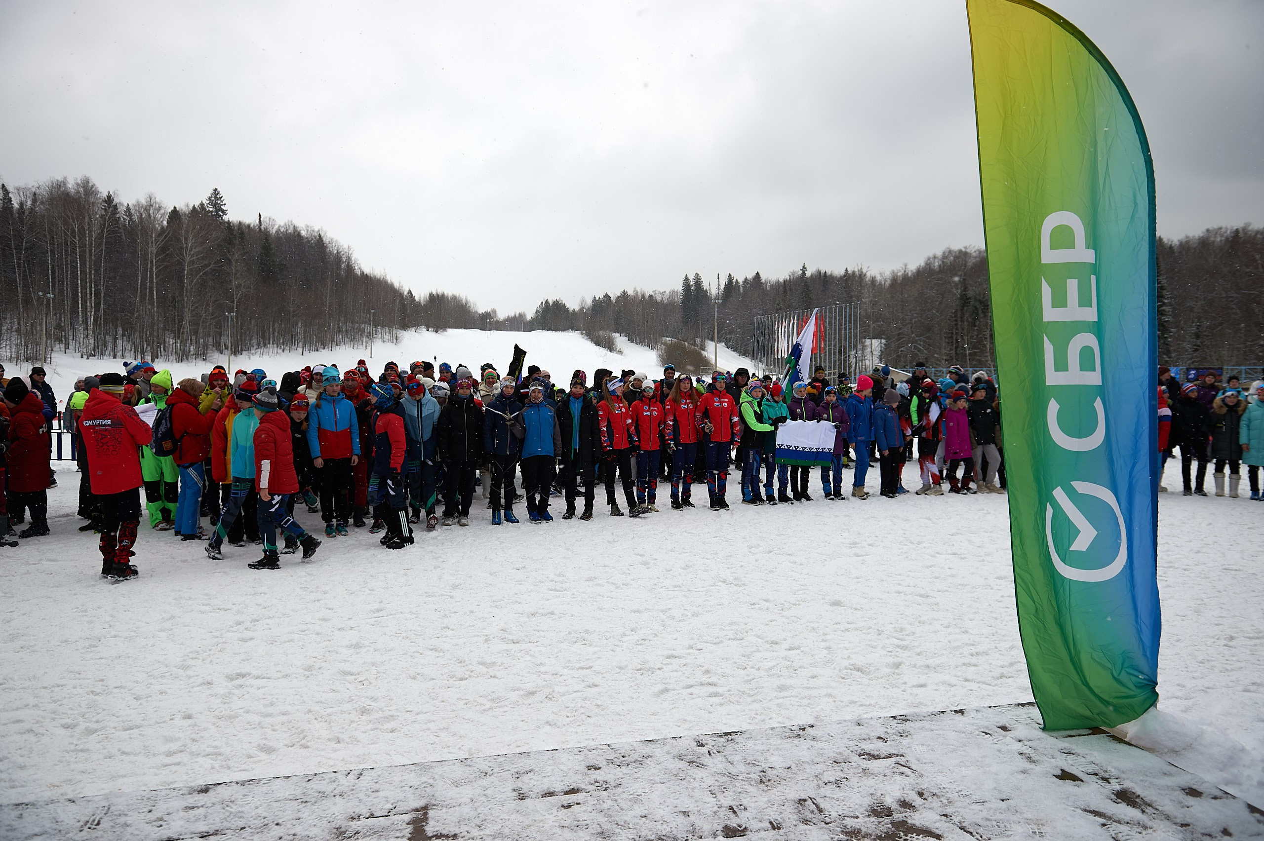 Всероссийские соревнования по лыжным гонкам «Пионерская правда». Ижевс. Спортивный репортажный фотограф в Ижевске Сергей Мерзляков