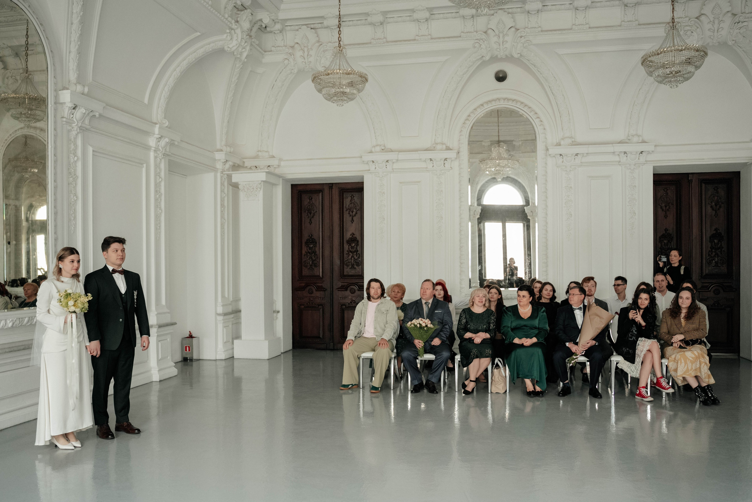 Евгений и Анастасия / Особняк Спиридонова, МГУ. Свадебный фотограф Москва Александра Аверкова