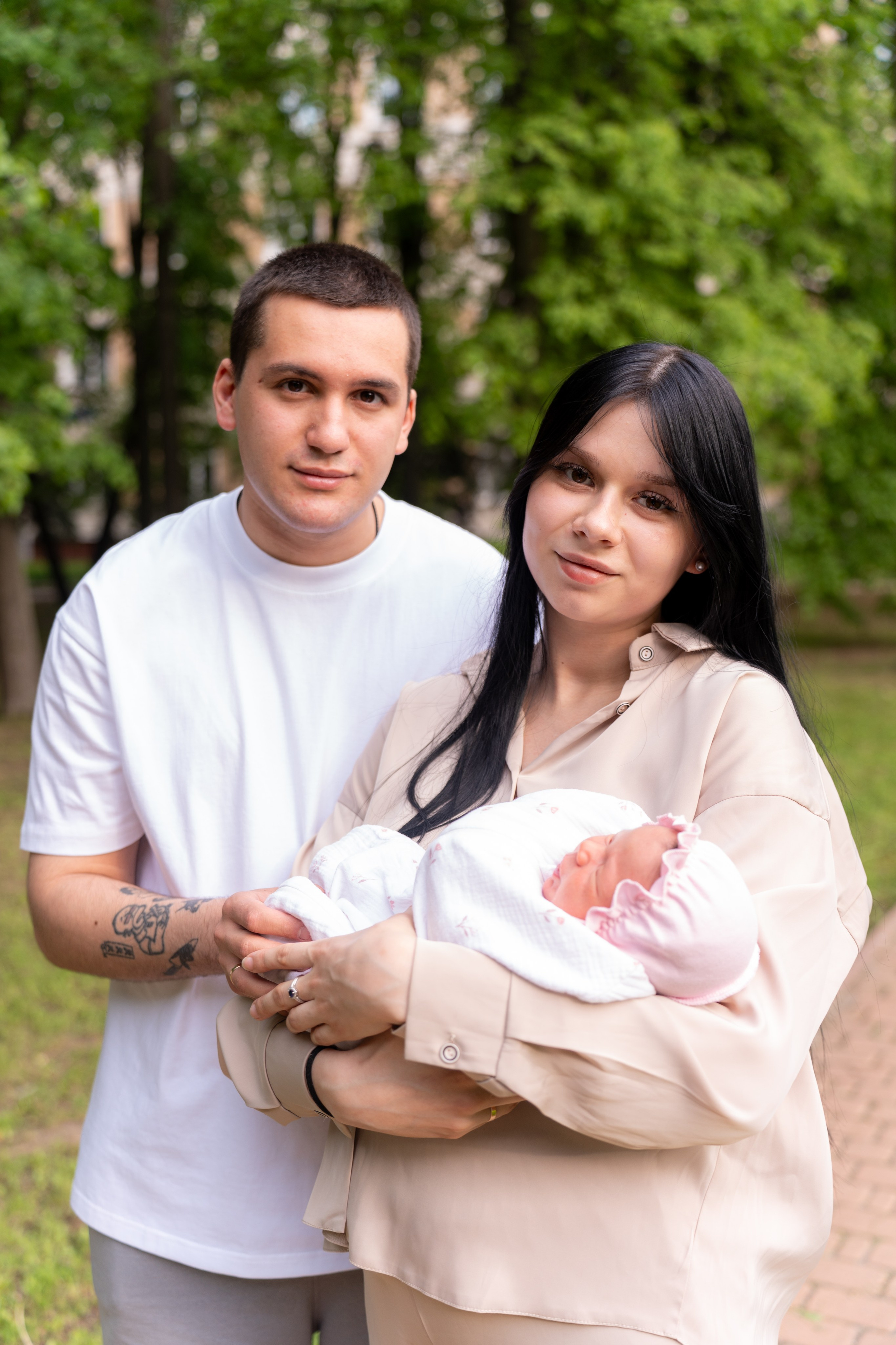 Встреча малышки из роддома. Фотограф Александра