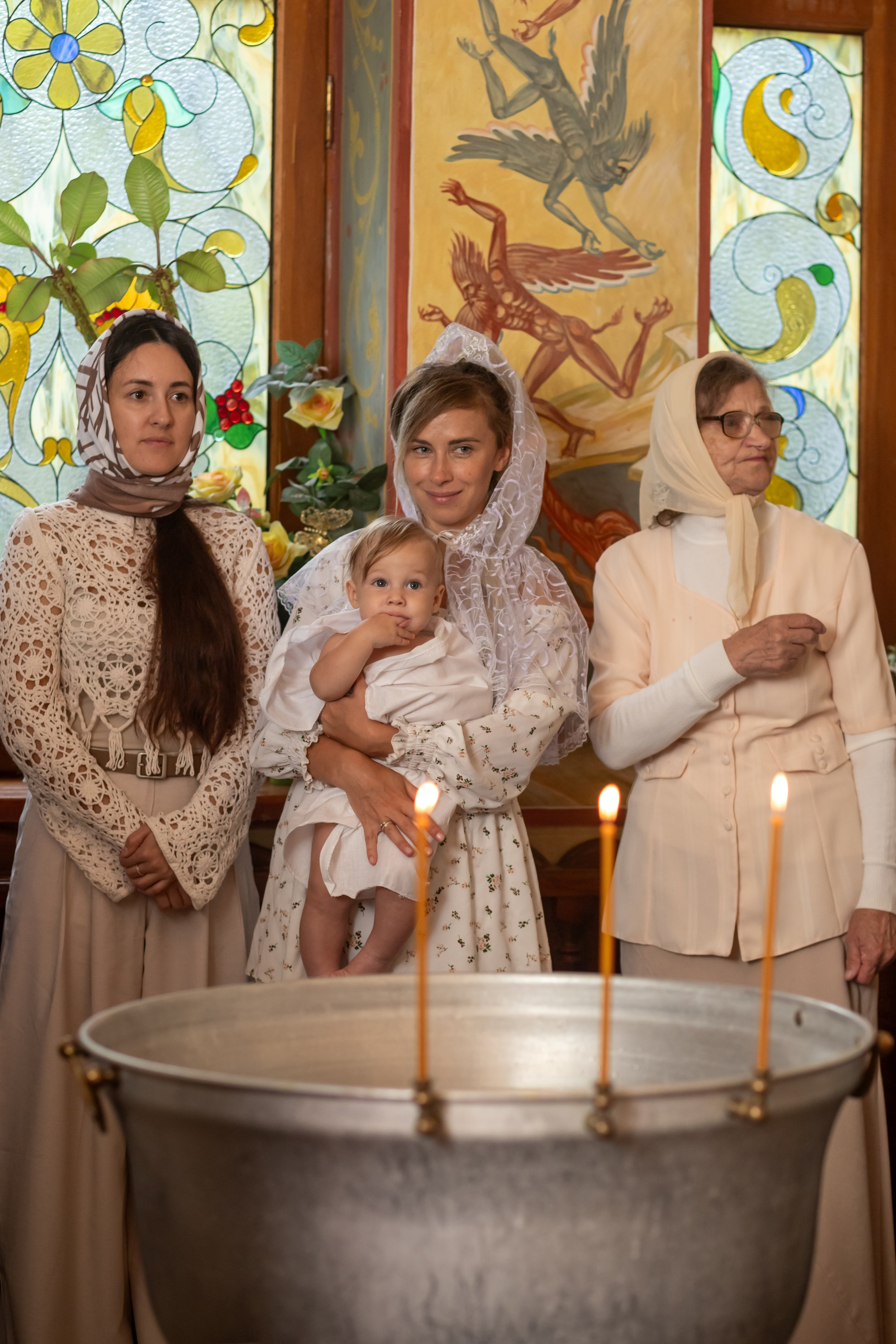 Таинство Крещения. Семейный и женский фотограф Москва|Московская область