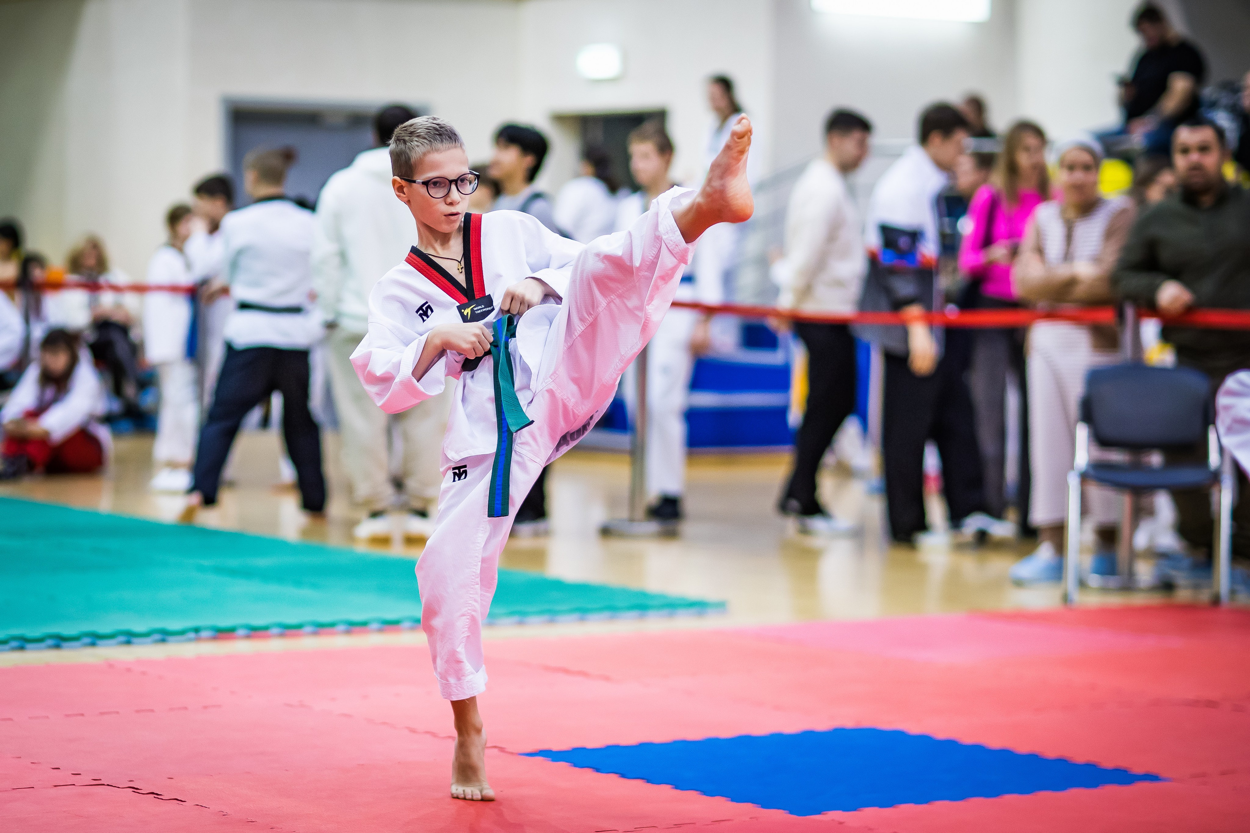 Турнир Федерации детского тхэквондо России по дисциплине ПХУМСЭ. Спортивный фотограф Максим Серегин