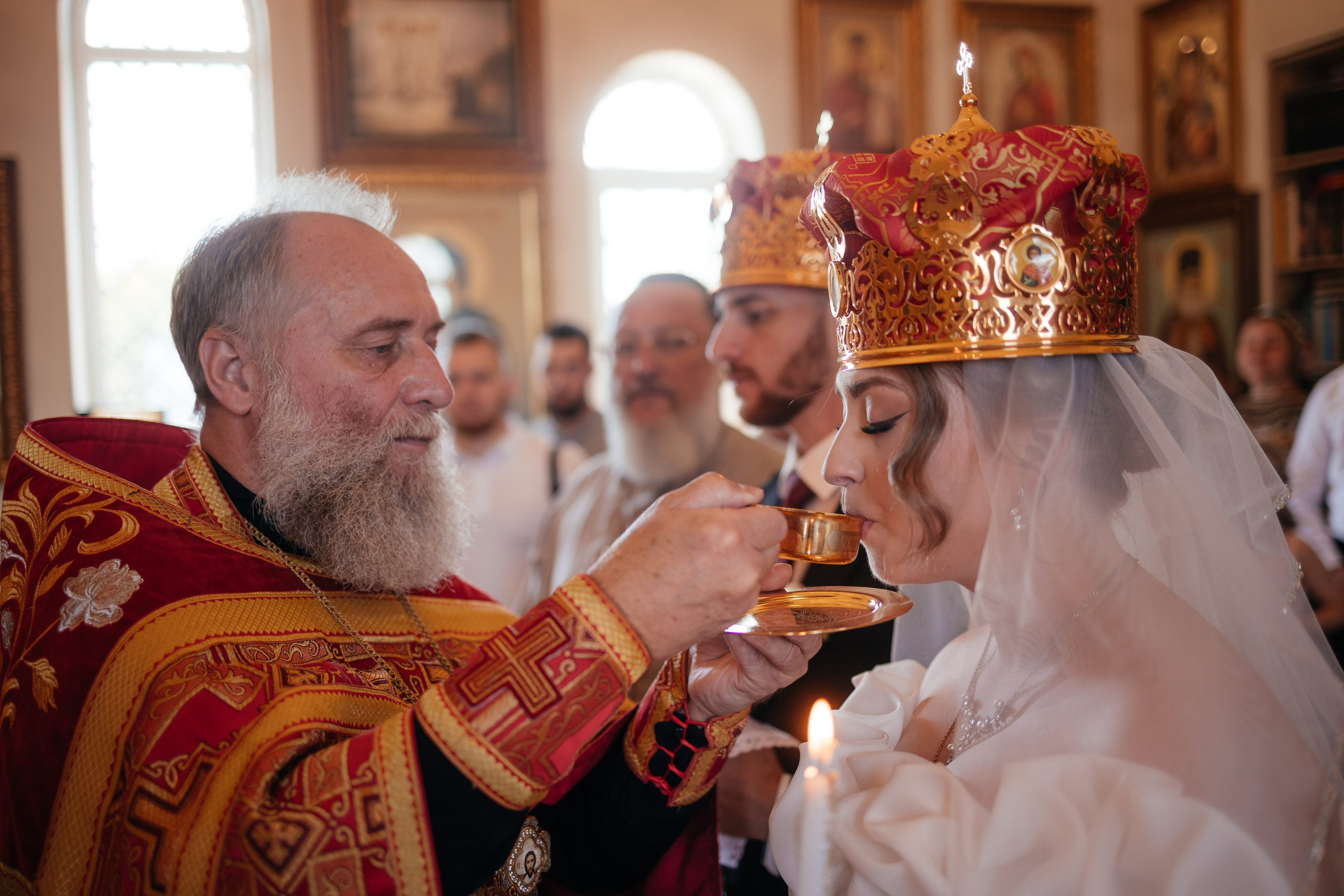Венчание Аркадий Парасковья. Фотограф Крохин Олег