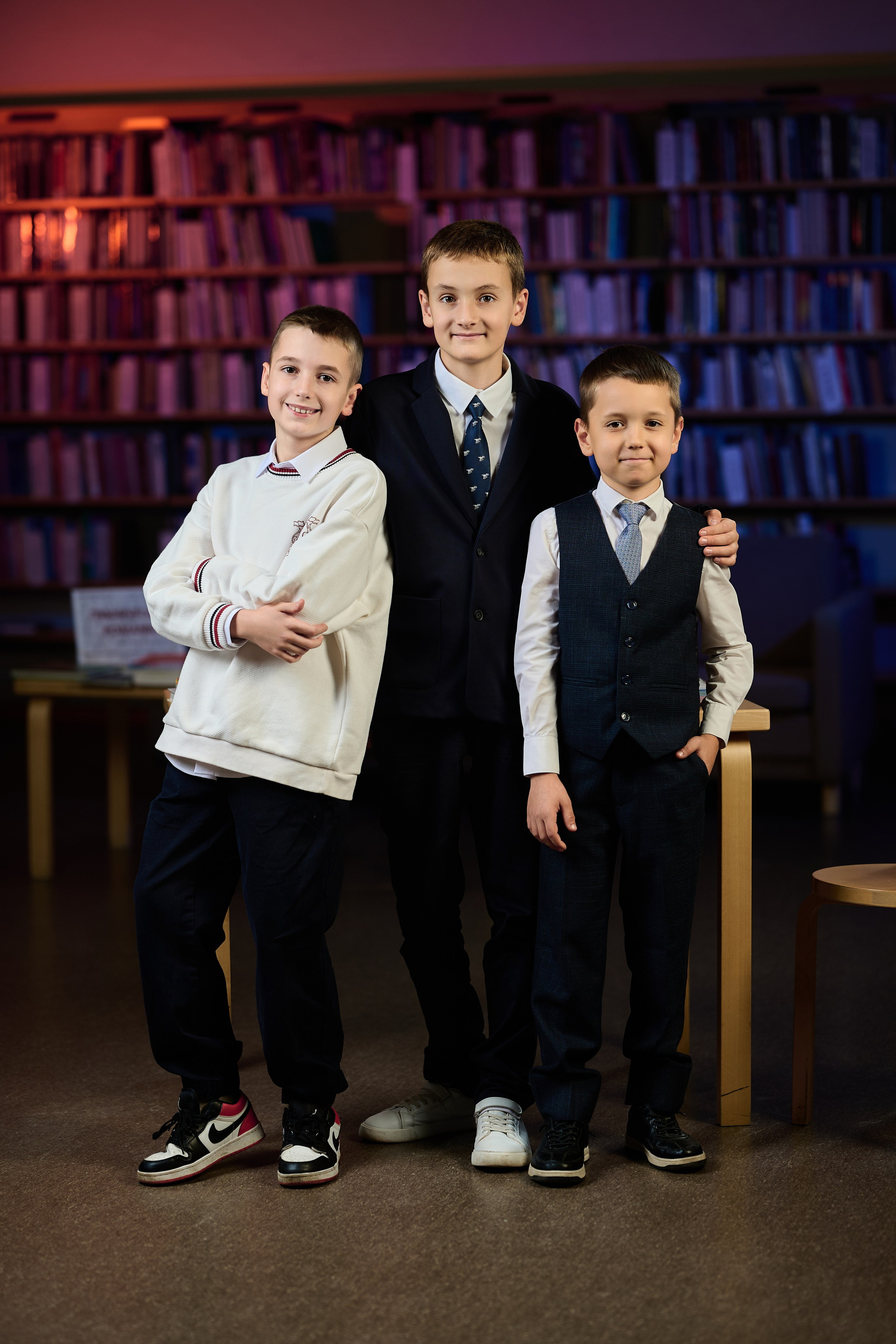 Съёмка в библиотеке. Выпускной альбом Выборг, Каменногорск, Светогорск, Санкт-Петербург