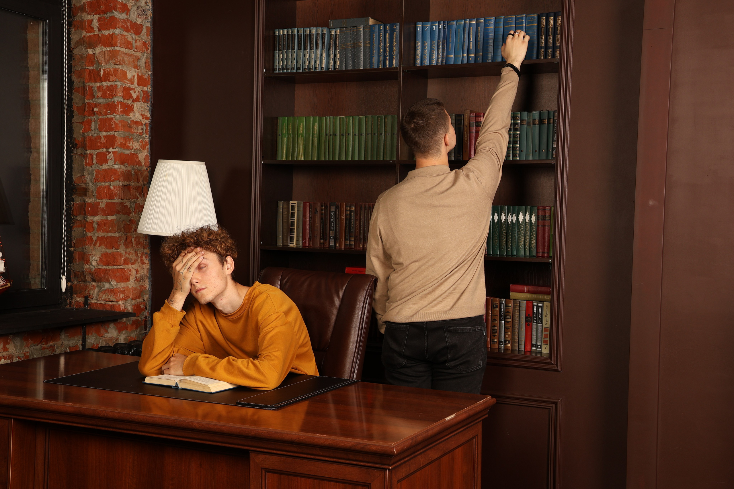 Musicians. Mintonov's Film Studio