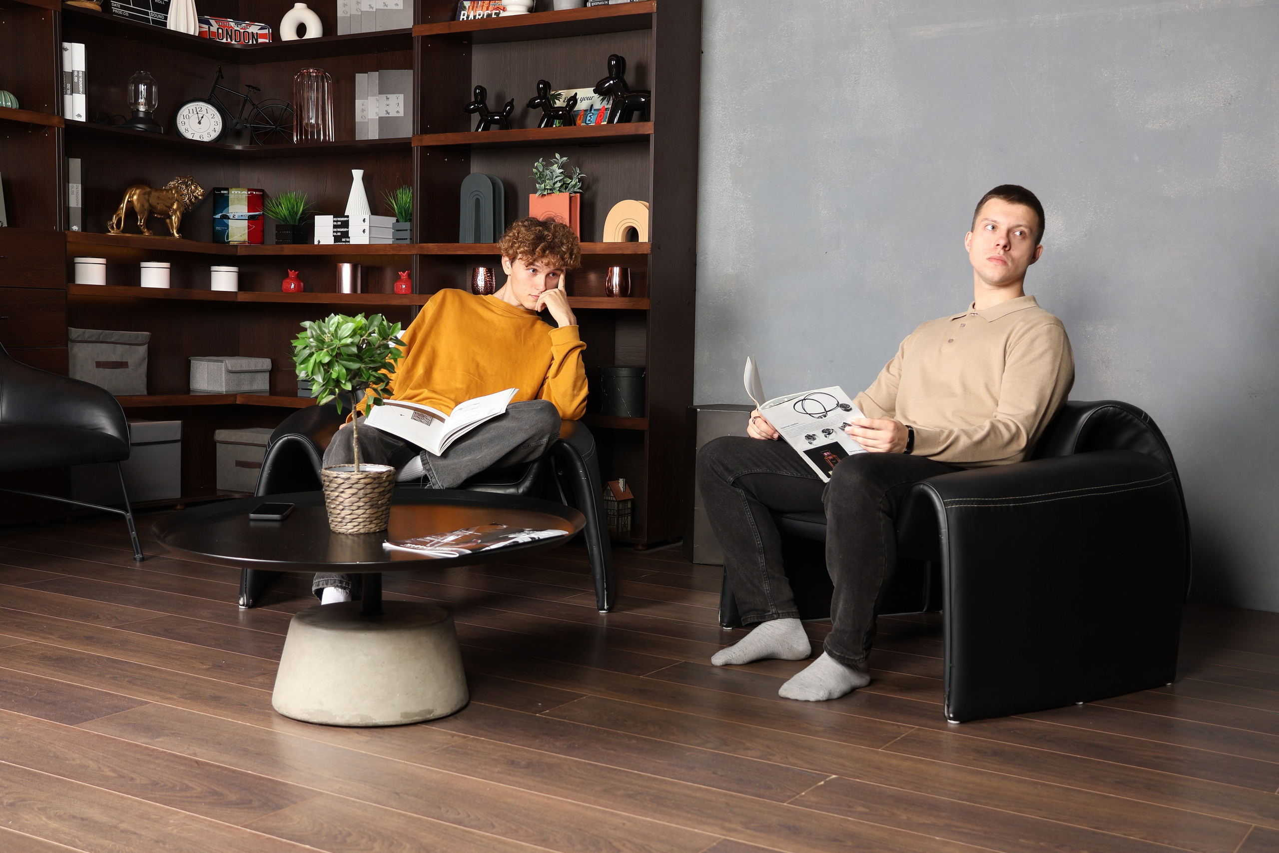 Musicians. Mintonov's Film Studio