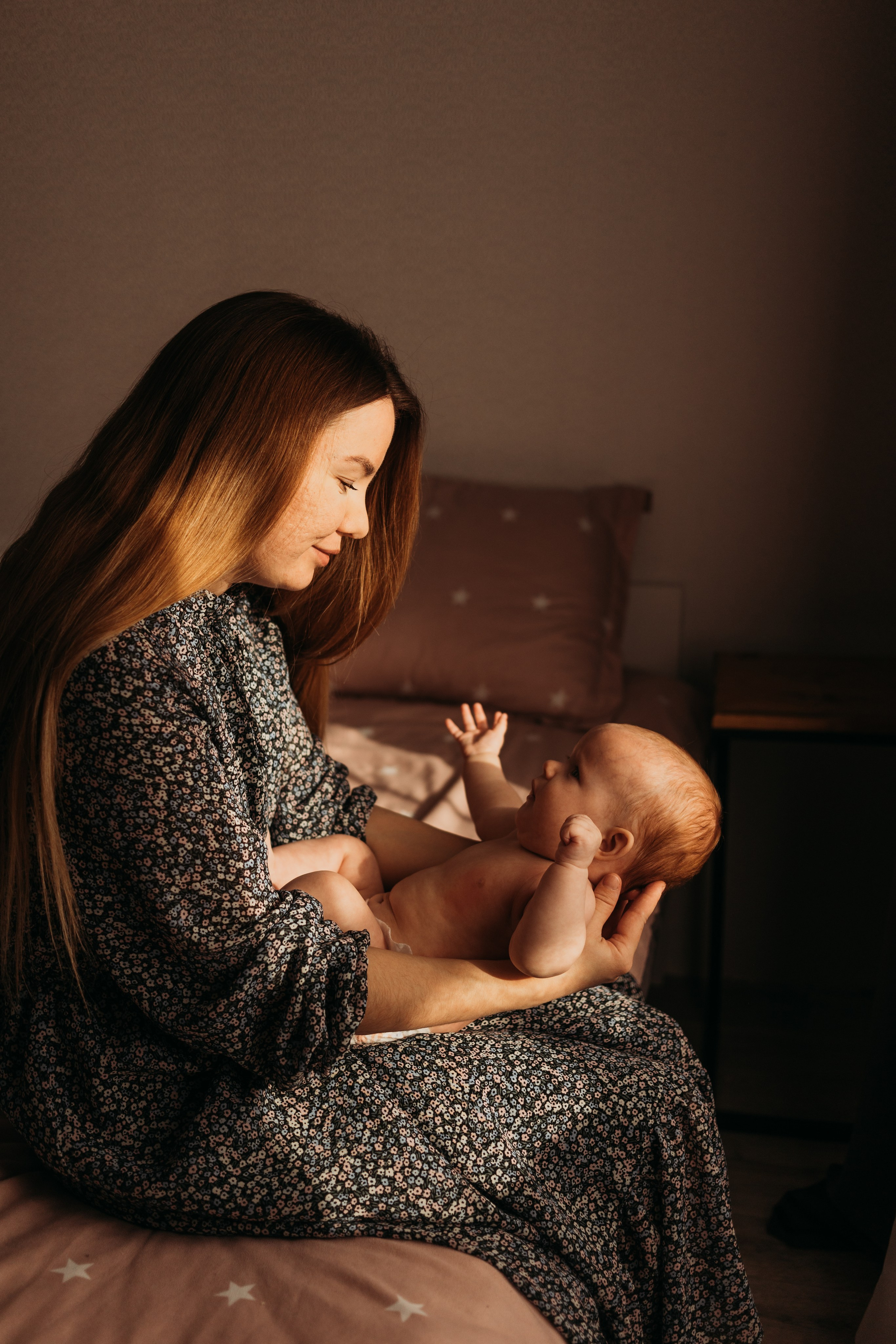 Домашняя съемка — Антонине 4 месяца. Фотограф Алена Свинаренко