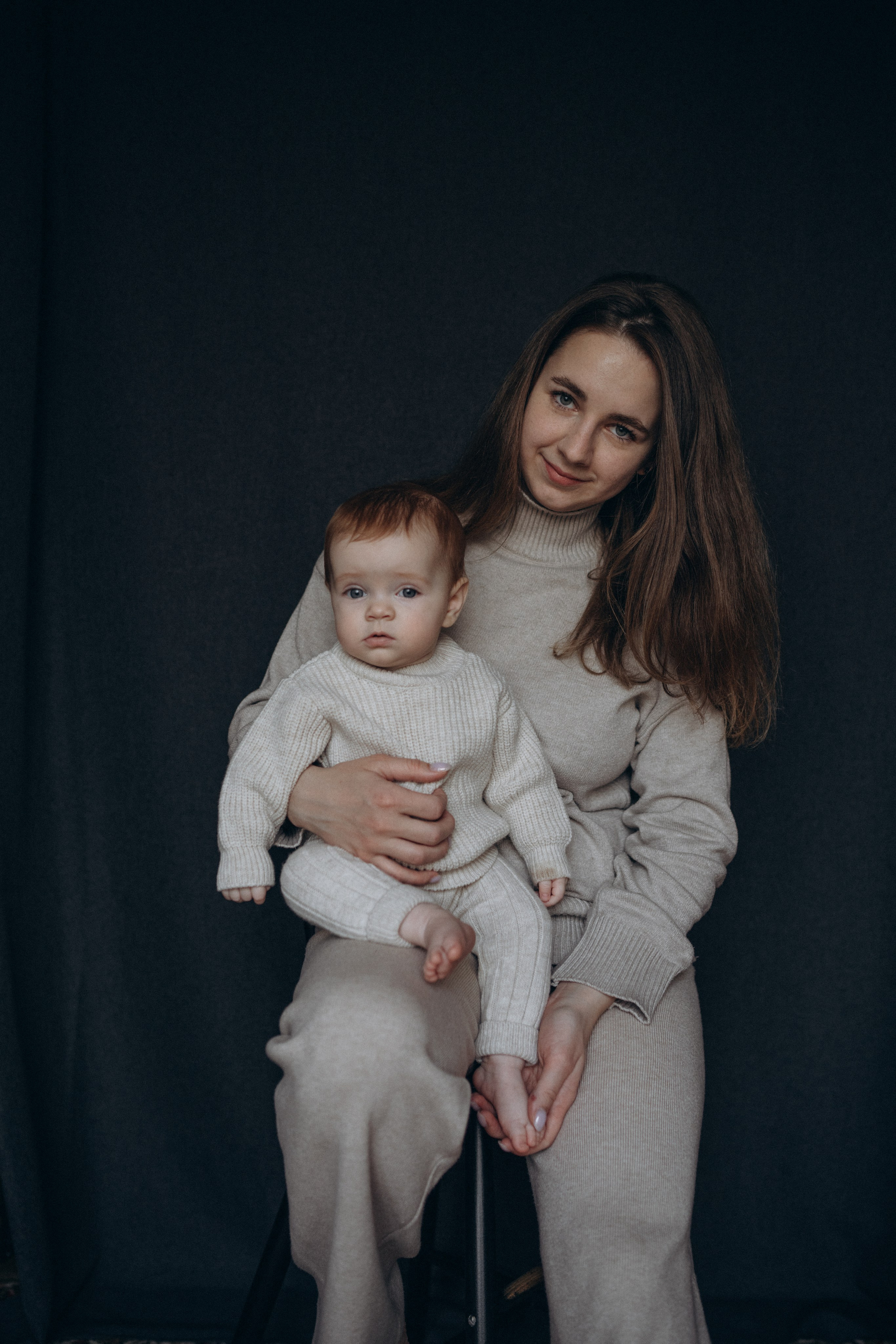 Даша c мамой. Семейный и детский фотограф Москва Дарья Бугра