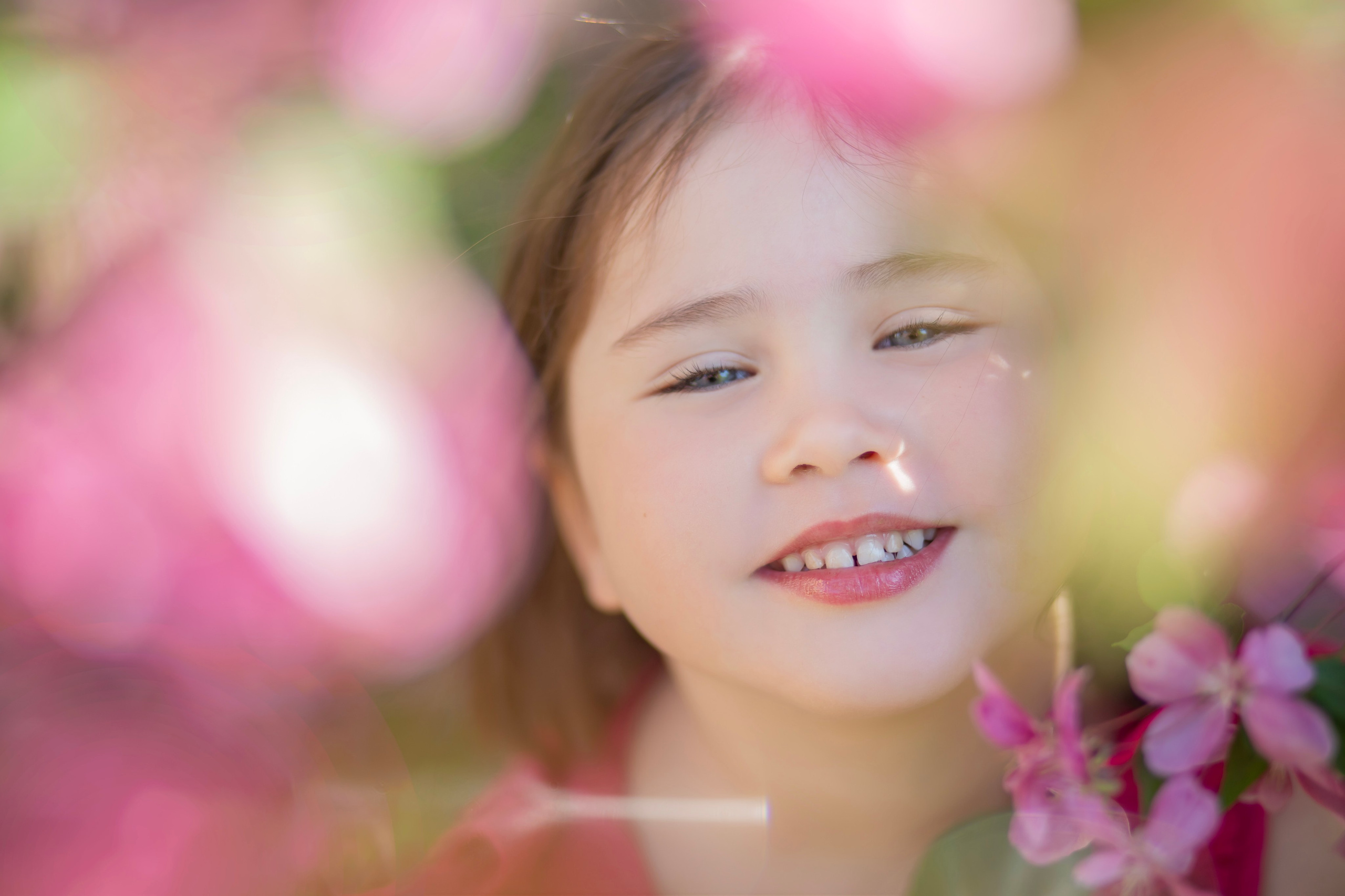 Фотопрогулка-яблони розовые. Семейный и детский фотограф в Москве и МО — Александра