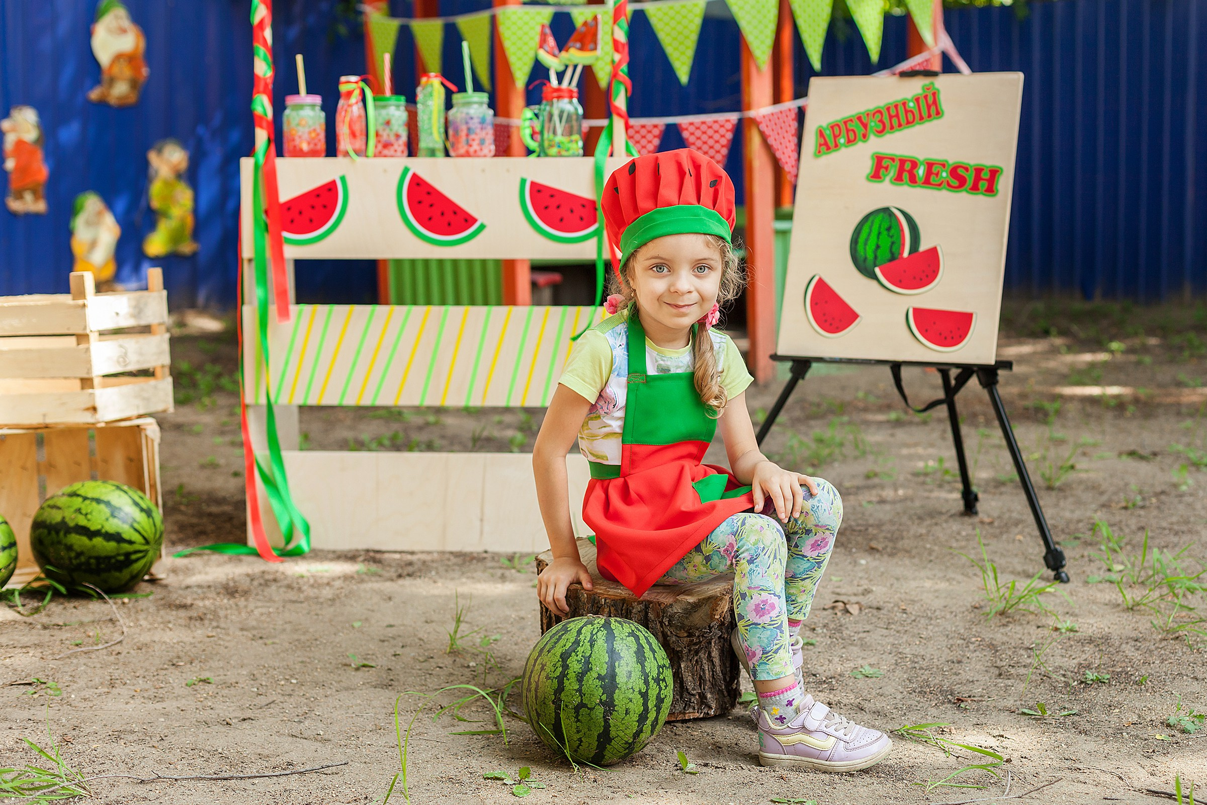 Арбузное настроение. Фотостудия «Юла»