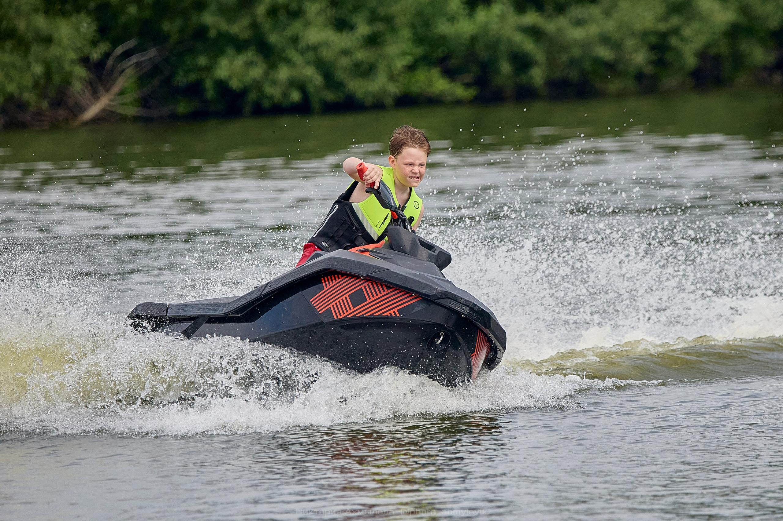 Аквабайки на Северке. Виктория Ахмылова. Фотограф в Москве