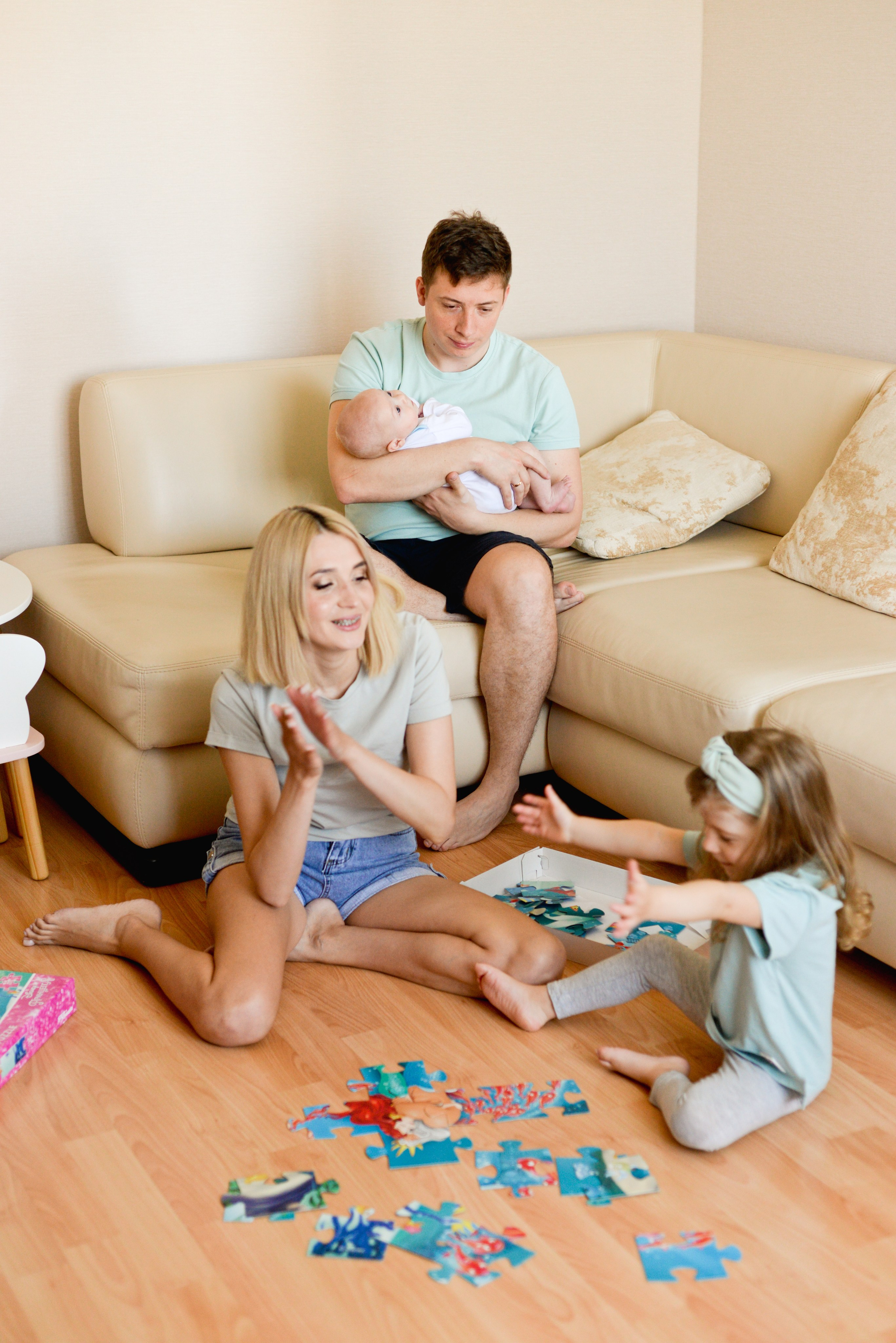 Эльвира, Юра, Яночка и Тёма. Семейный фотограф в Санкт-Петербурге Лена Ильина