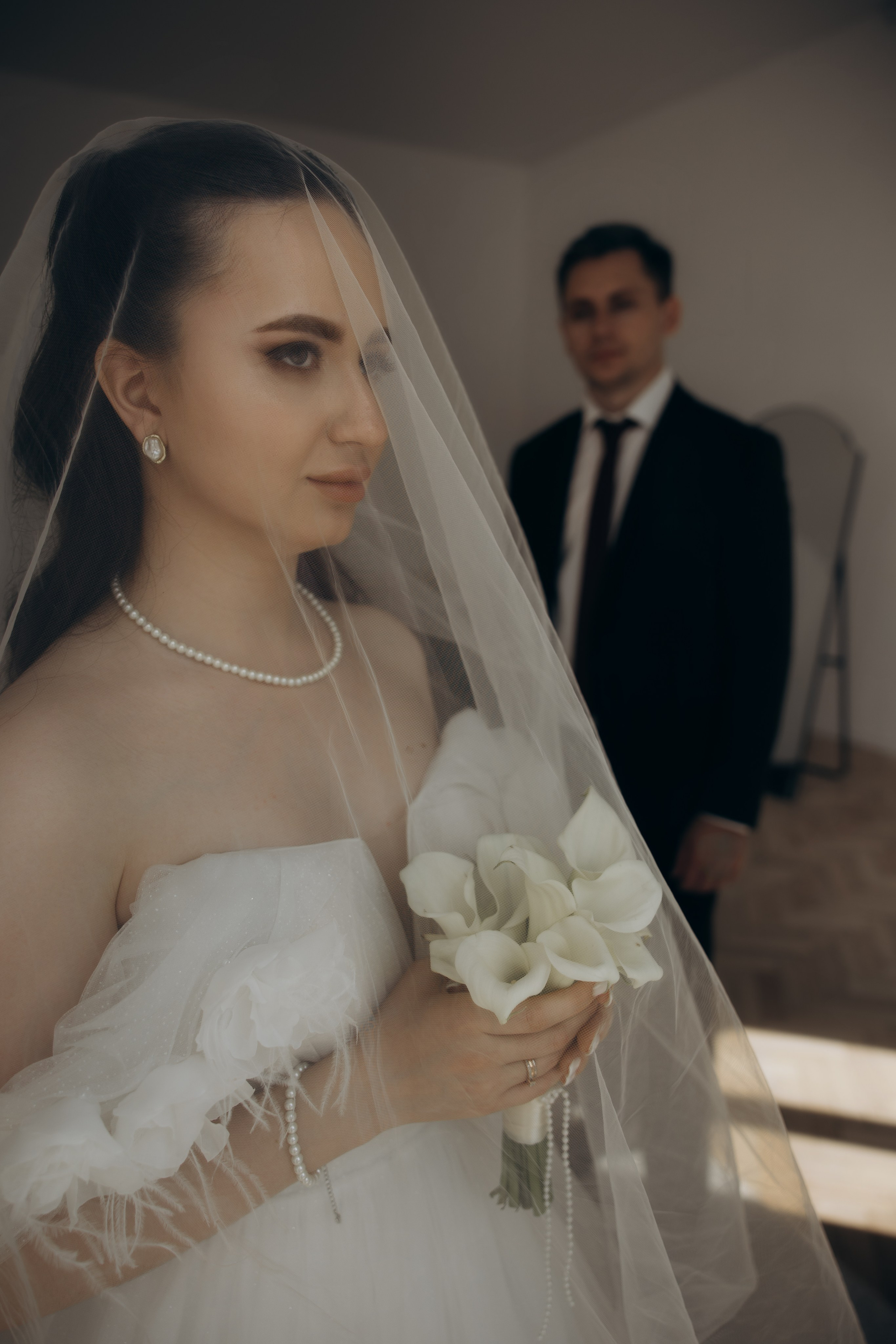 Свадебная фотосъемка в Пензе: Ольга и Владислав в отеле и студии «Перспектива»