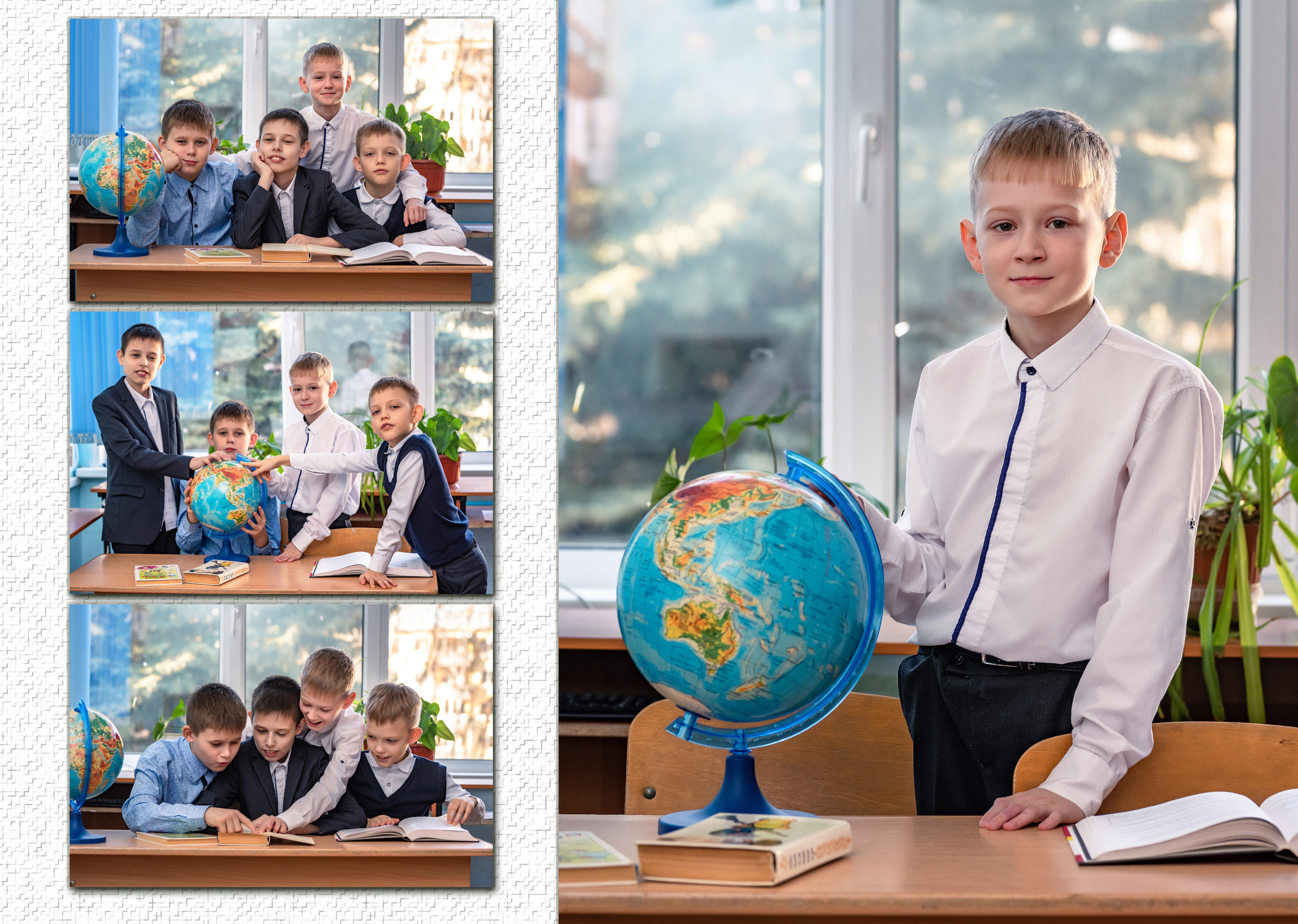 Книга на 8 разворотов. Школьный и семейный фотограф в Ульяновске Елена Агафонова