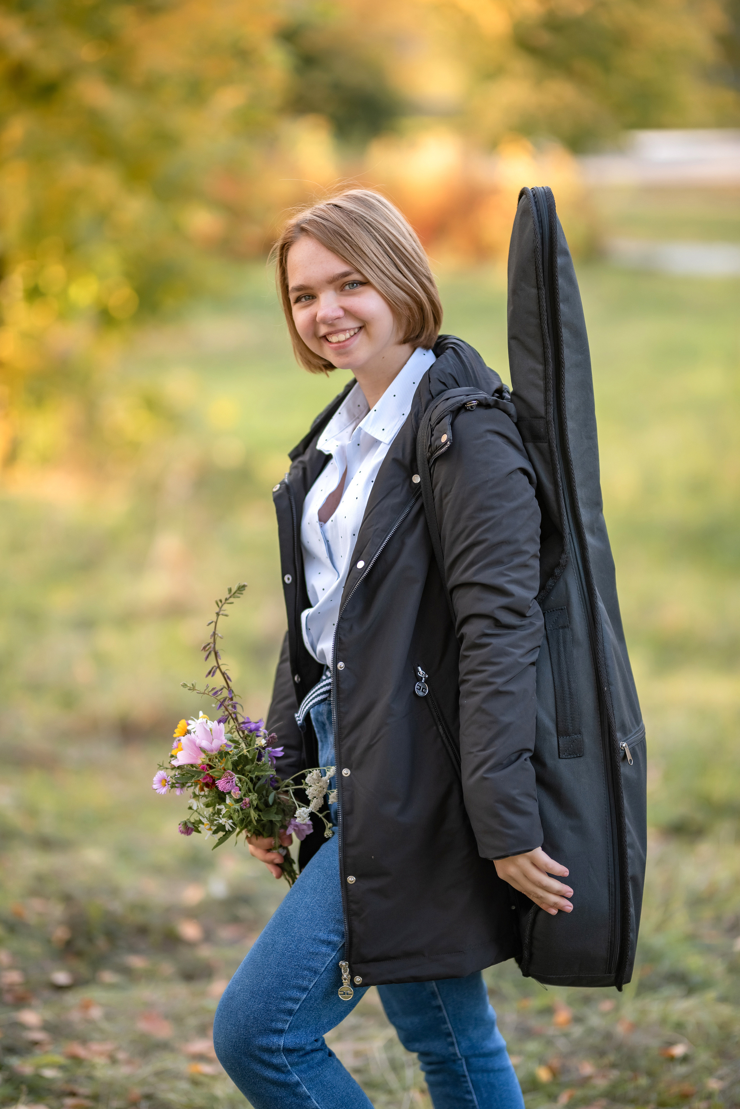 Осенняя прогулка 9 кл. Школьный и семейный фотограф в Ульяновске Елена Агафонова