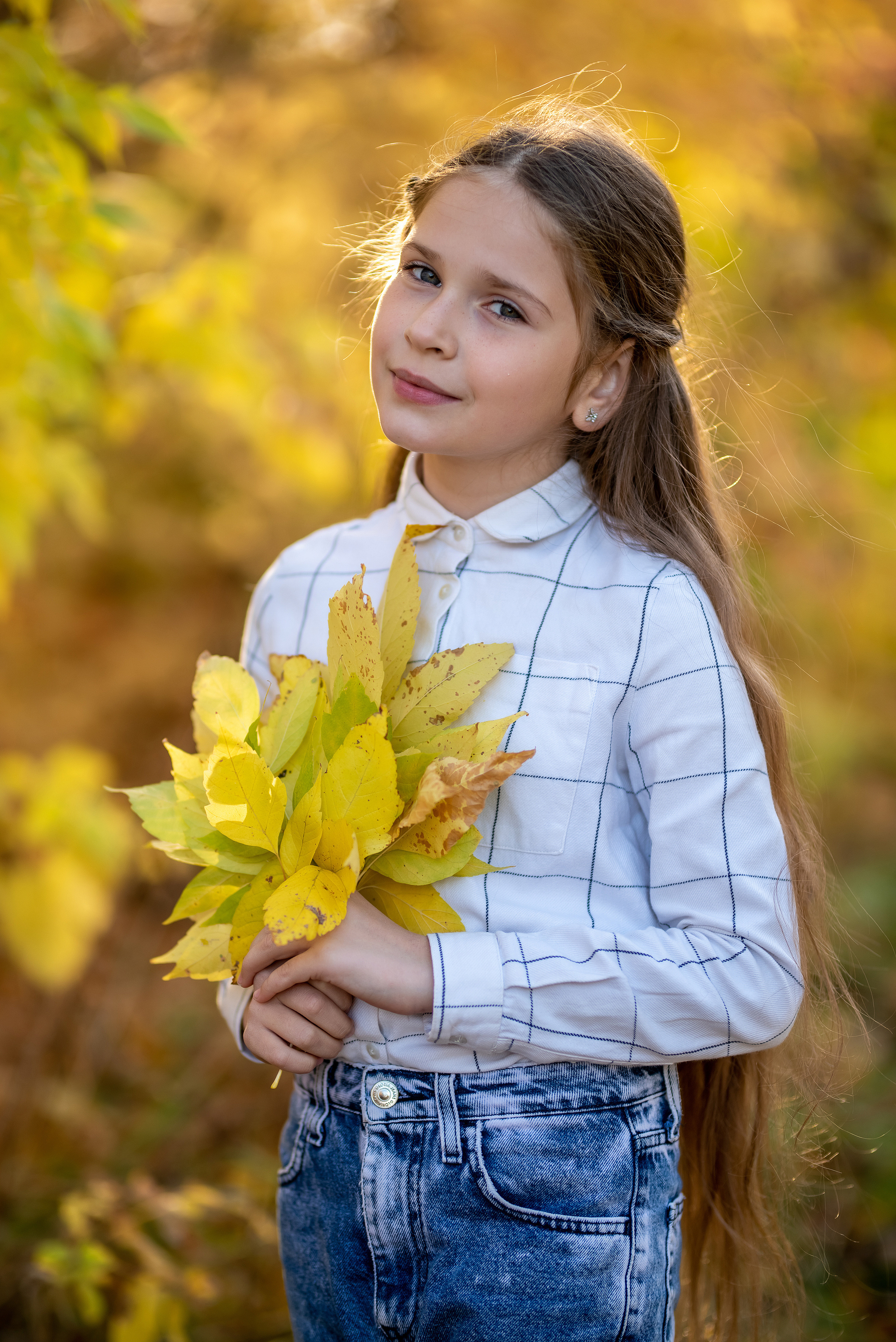 Четвероклашки на осенней прогулке. Школьный и семейный фотограф в Ульяновске Елена Агафонова