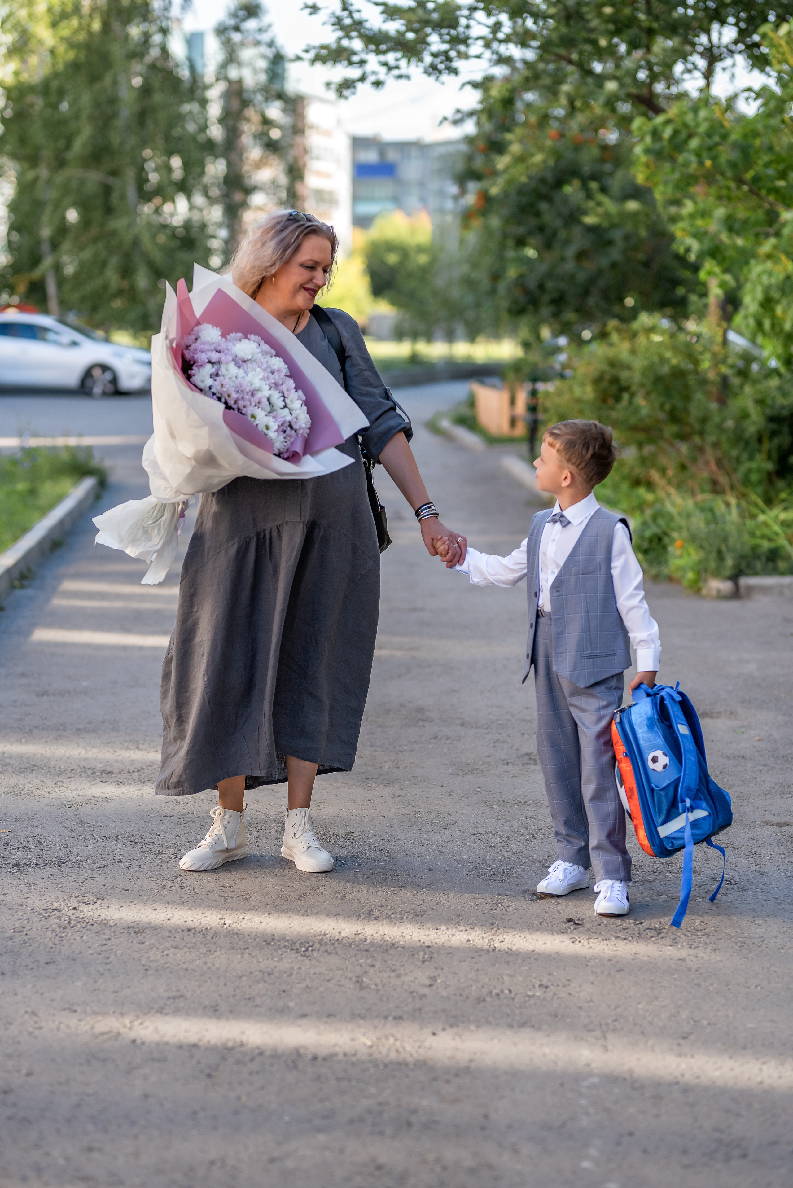 Первый раз в первый класс! Индивидуальная съёмка первоклассника. Школьный и семейный фотограф в Ульяновске Елена Агафонова