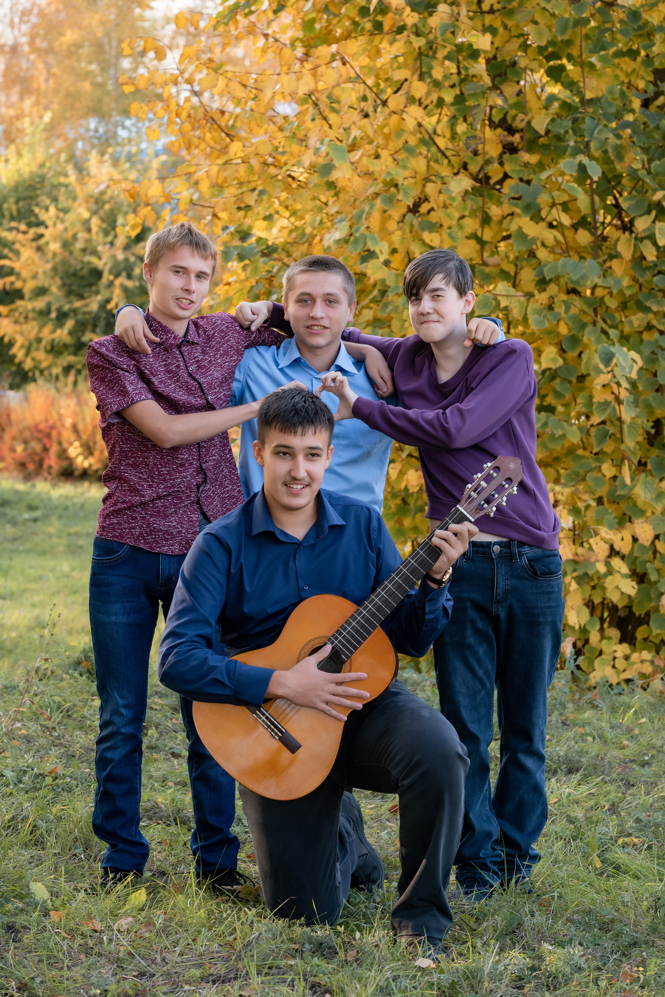 Осенняя прогулка 9 кл. Школьный и семейный фотограф в Ульяновске Елена Агафонова