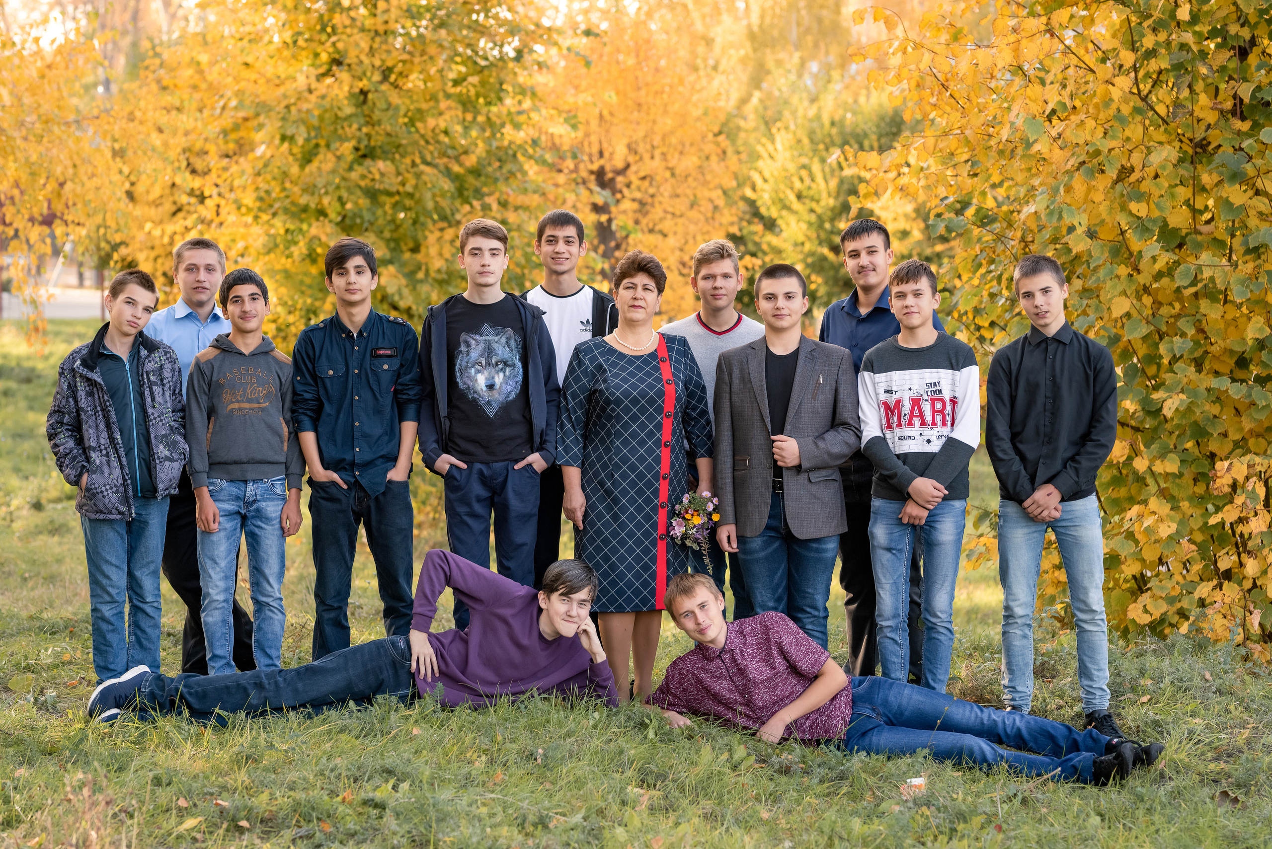 Осенняя прогулка 9 кл. Школьный и семейный фотограф в Ульяновске Елена Агафонова