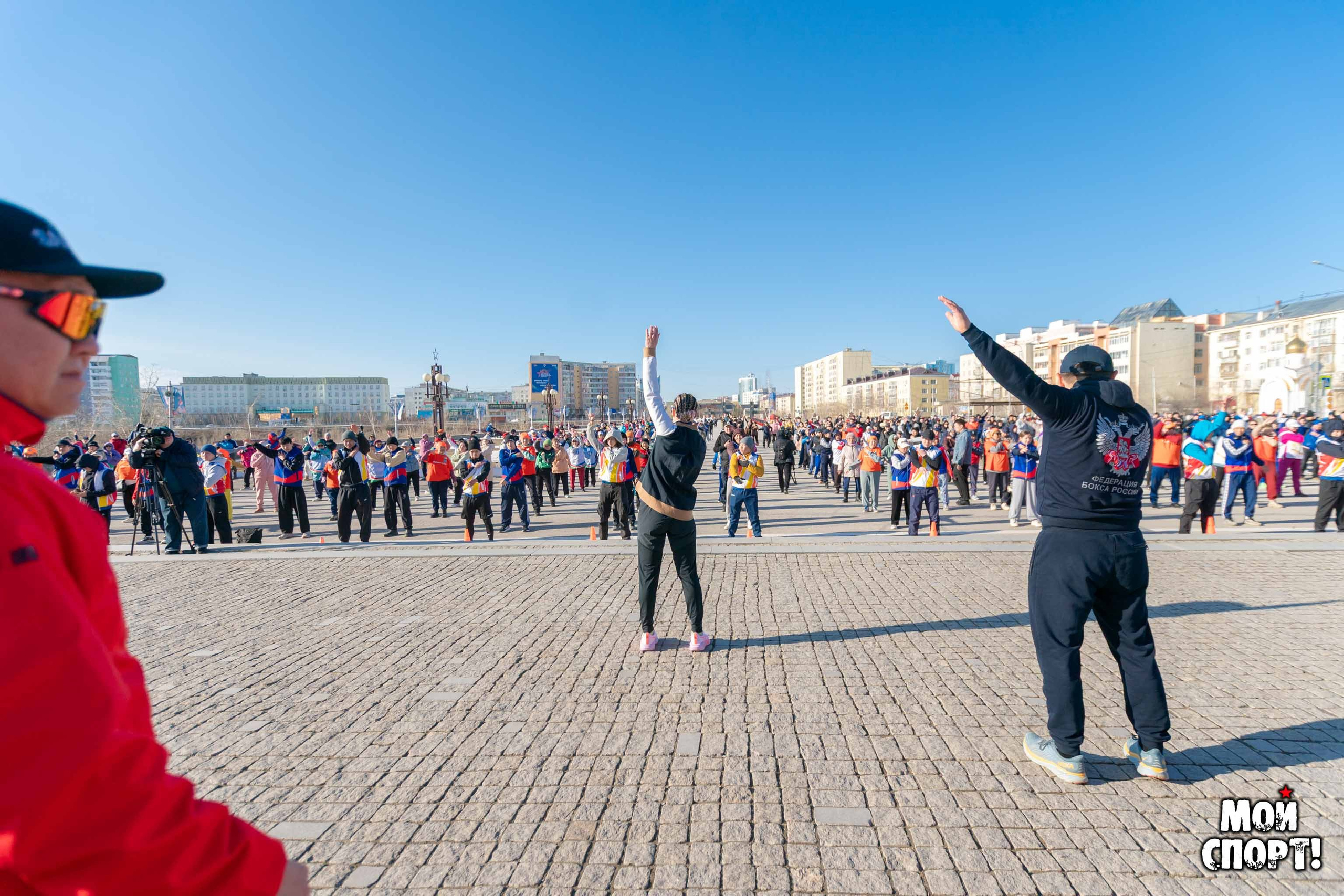 Утренние зарядки: открытие сезона. Студия «Мой Спорт!» — все о спорте в Якутии