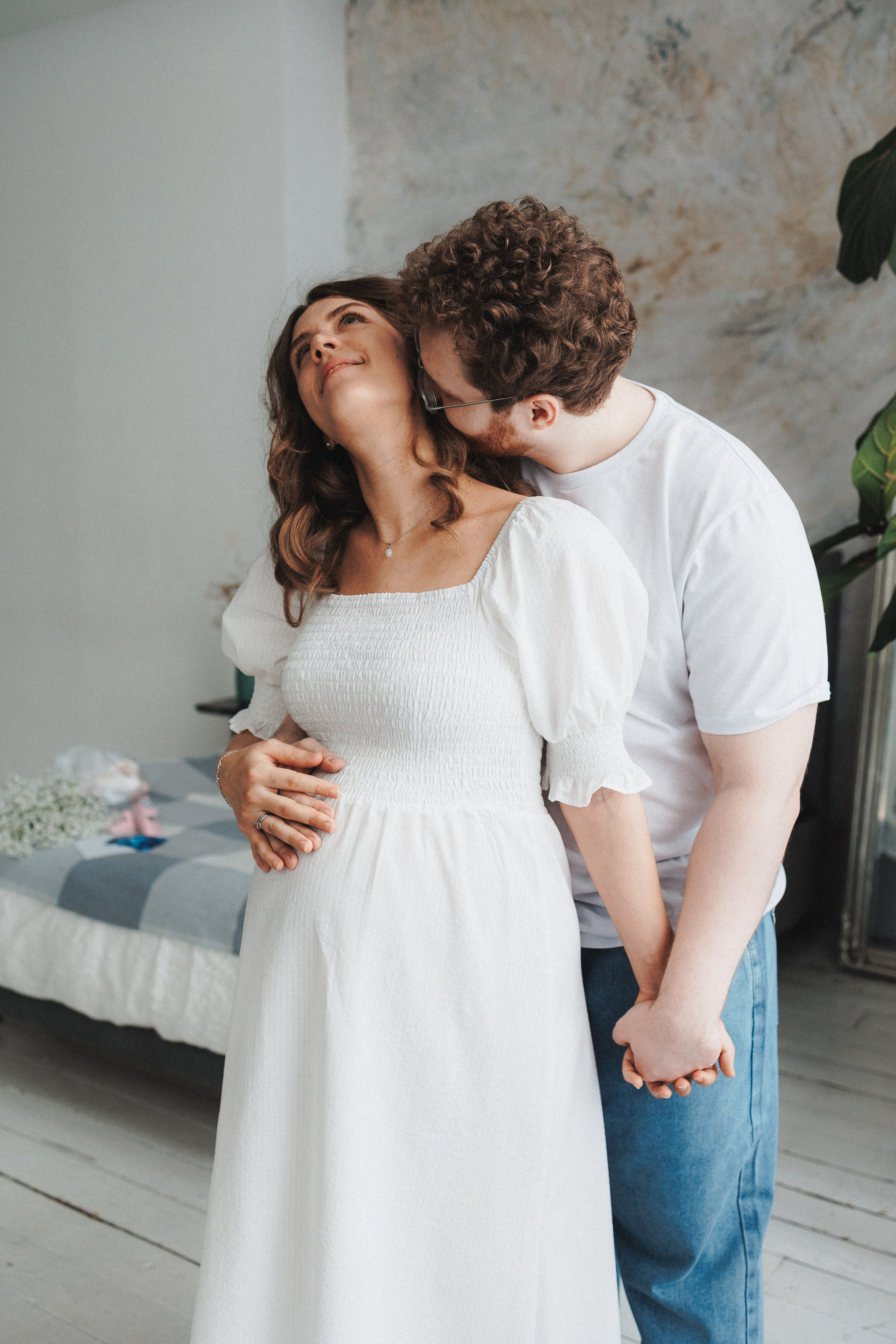 Любовь — это когда ты под сердцем носишь его ребенка. Фотограф Москва Светлана Кирюшина