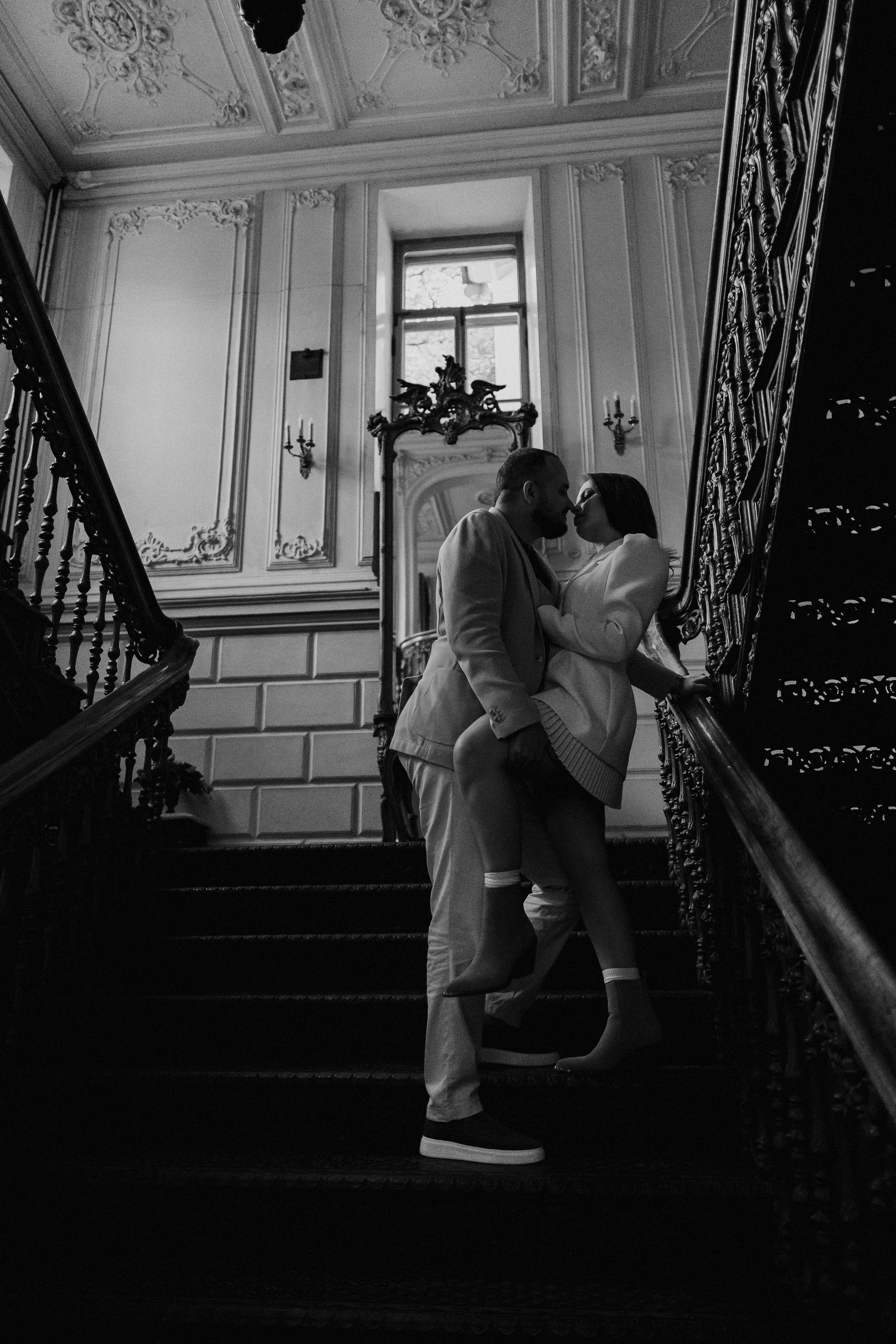 Анастасия и Мостафа (библиотека + прогулка). Фотограф в Москве Екатерина Потапова