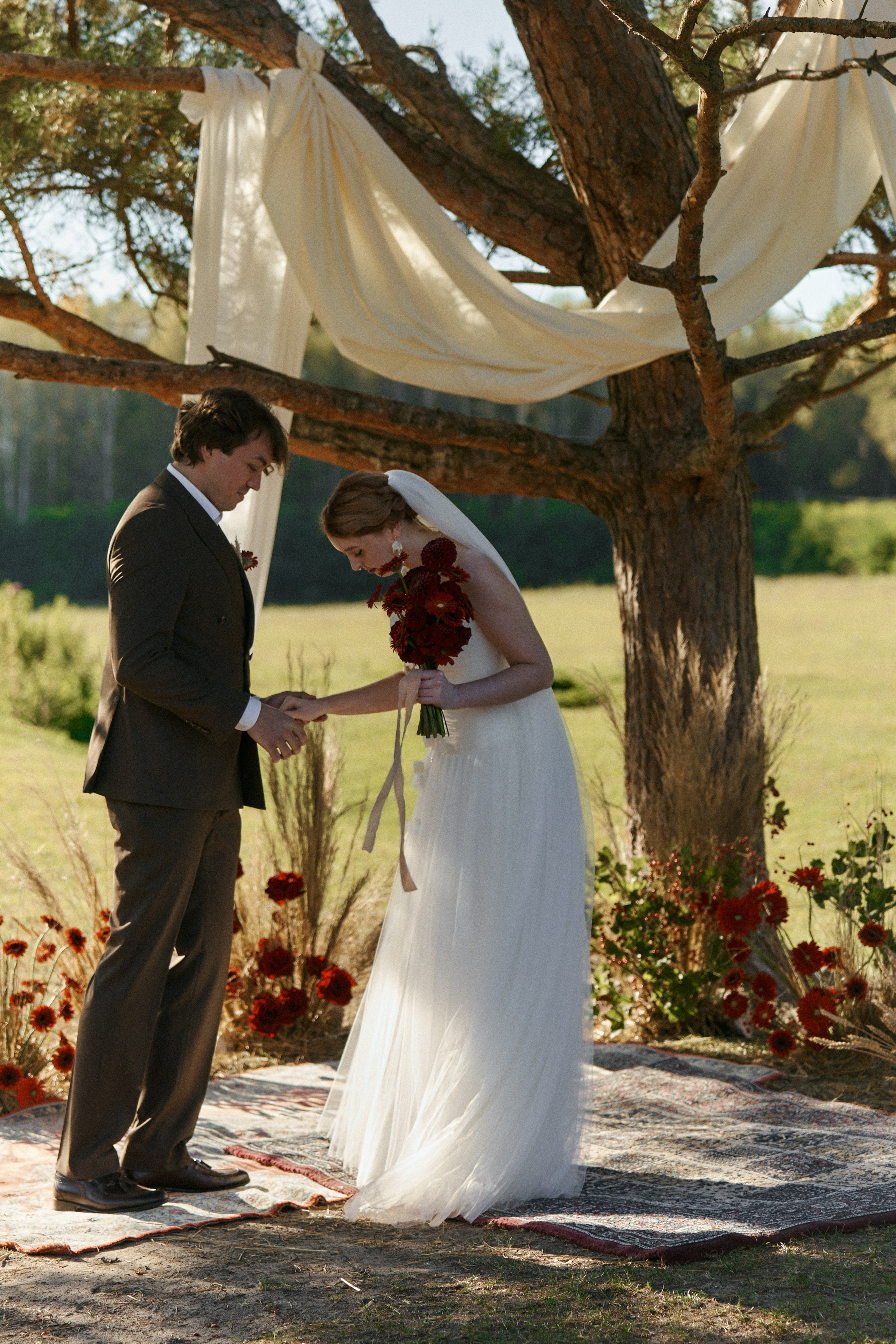 Выездная регистрация на загородной площадке в Подмосковье